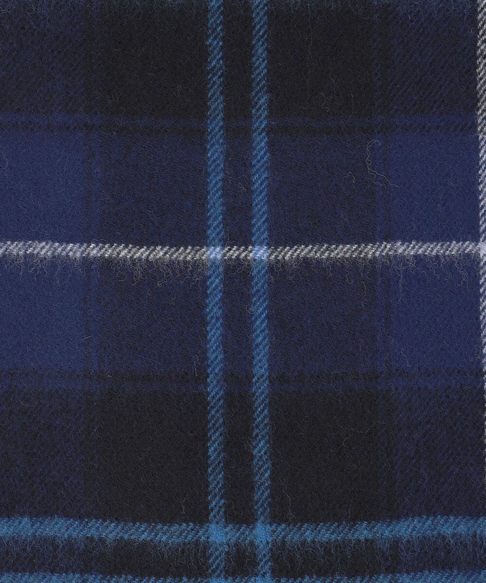 JOSEPH ABBOUD 【John Scott・スコットランド製・英国王室御用達】ラムウール マフラー 