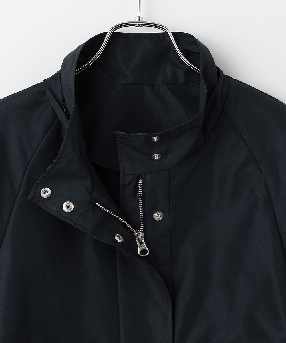 #Newans 【セレモニーにも】ラウンドフリルタフタブルゾン 