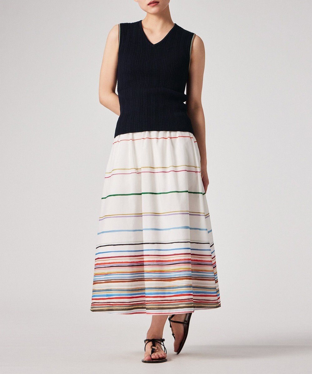 Paul Smith ストライプポイント Vネックニット 