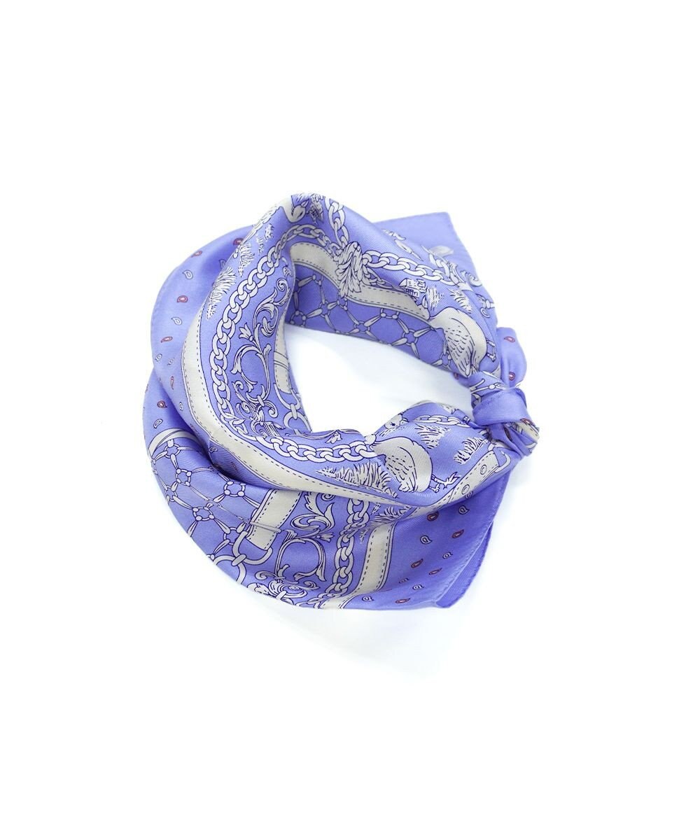 Marca ＜秋の新色＞【Marcaオリジナル】グース  小判 シルクツイル スカーフ 