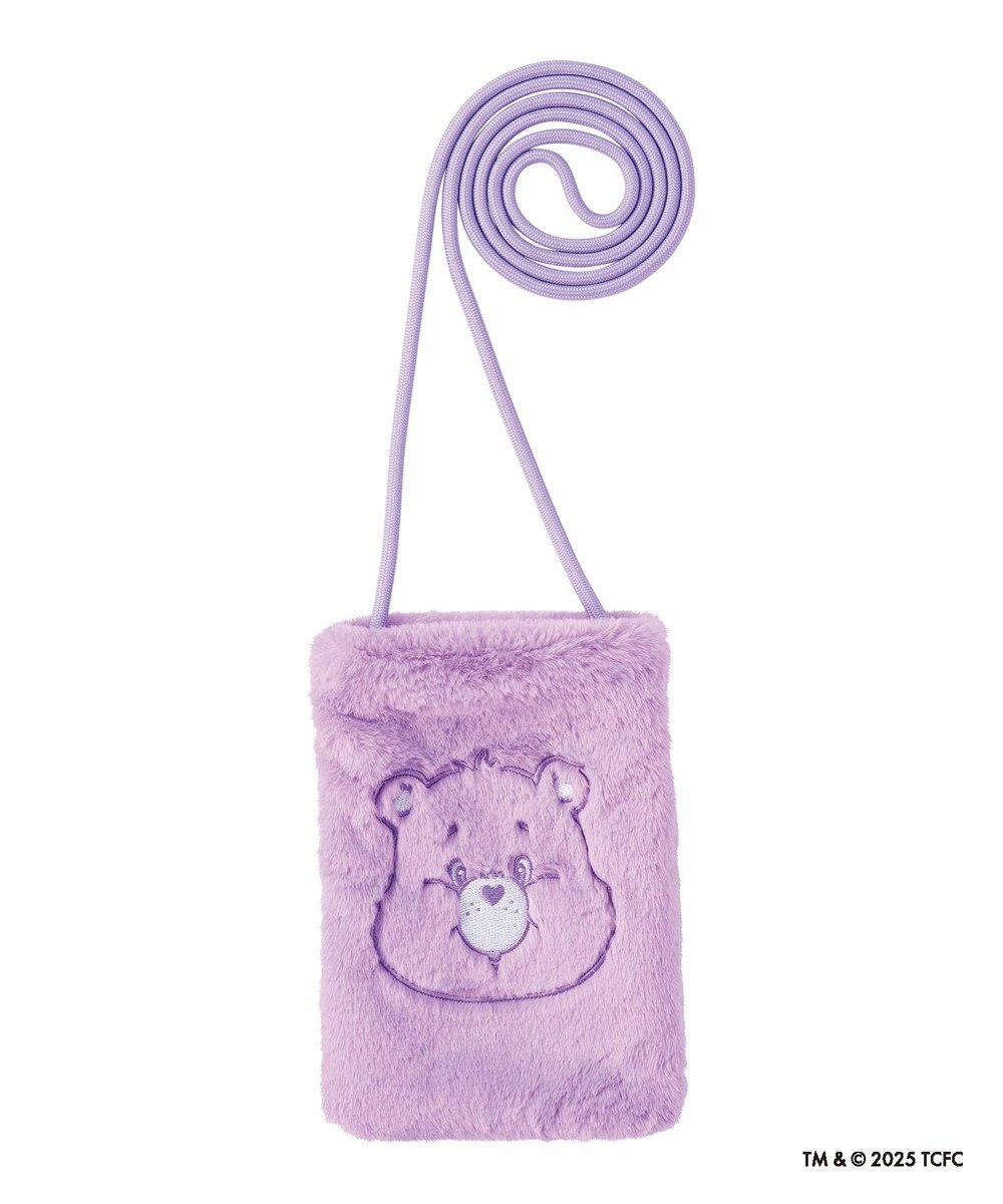 MOONBAT Care Bears(ケアベア) フェイクファーサコッシュ 手洗い可能 バッグ 