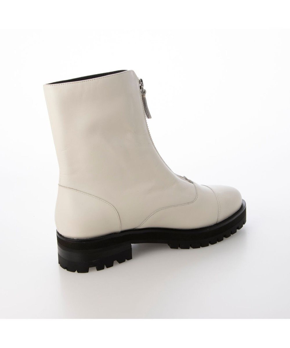 ing <ing>【サスティナブルシリーズ】タンクソールフロントジップブーツ 