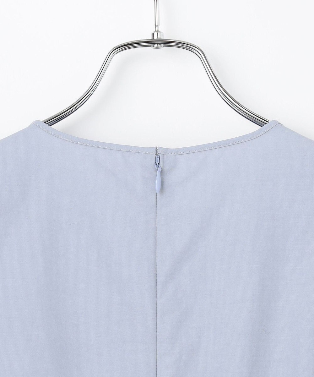 #Newans 【撥水加工/洗濯機可能】〈小柄さんにお勧め〉パフスリーブフレアワンピース 