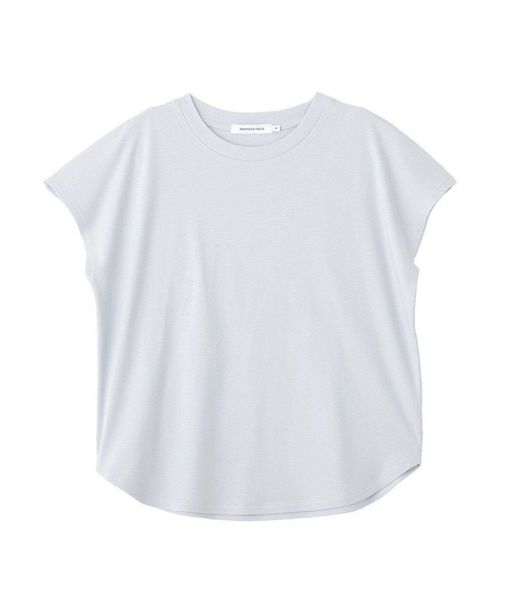 AMERICAN HOLIC 【先行予約】【抗菌防臭】フレンチスリーブプルオーバー 