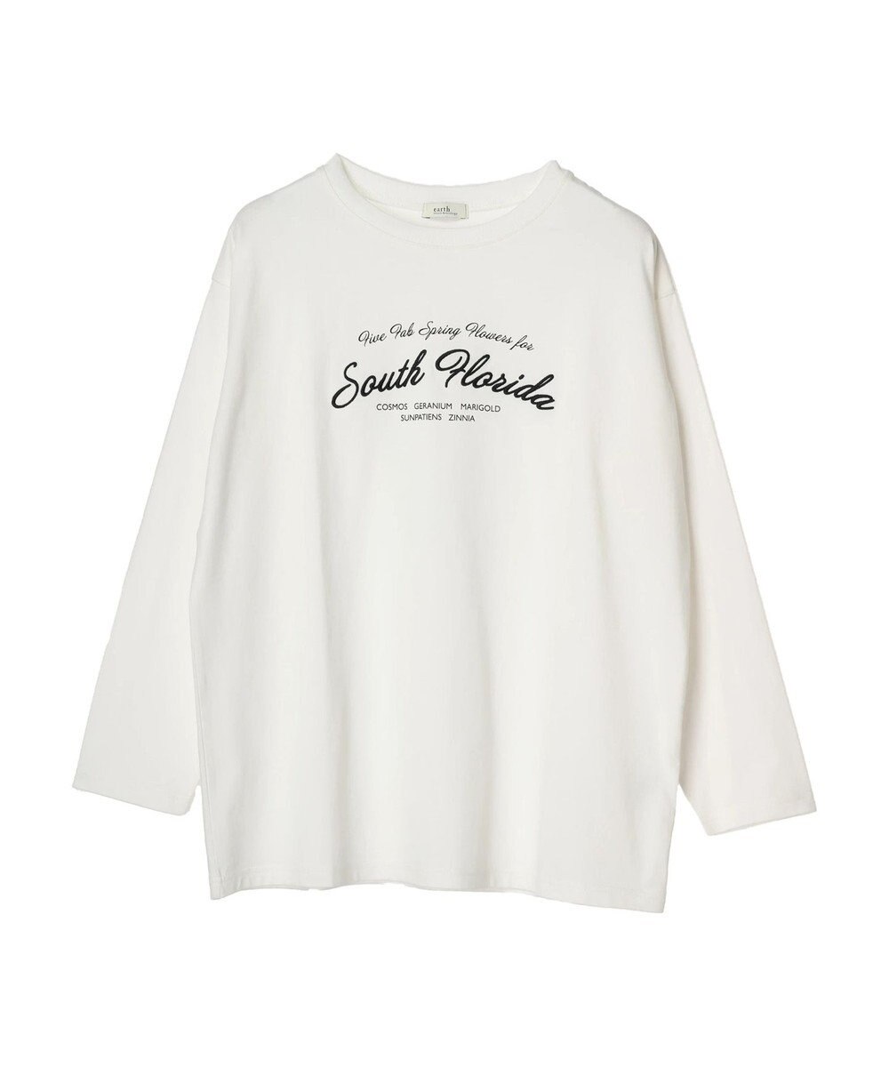 earth music&ecology Ｆｌｏｗｅｒ　グラフィックロンＴ 