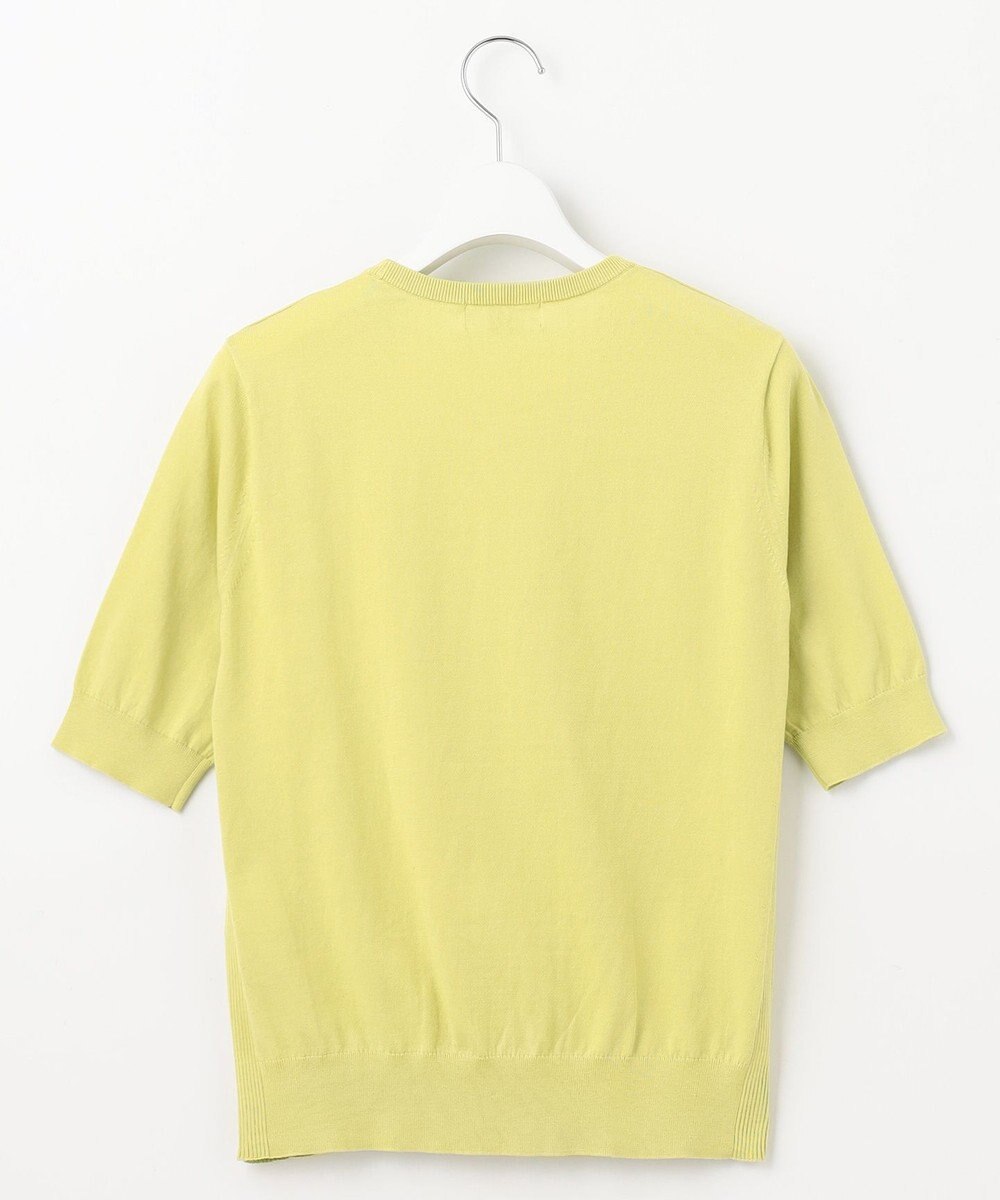 J.PRESS LADIES 【洗える】BASIC HT-COTTON クルーネック ニット 