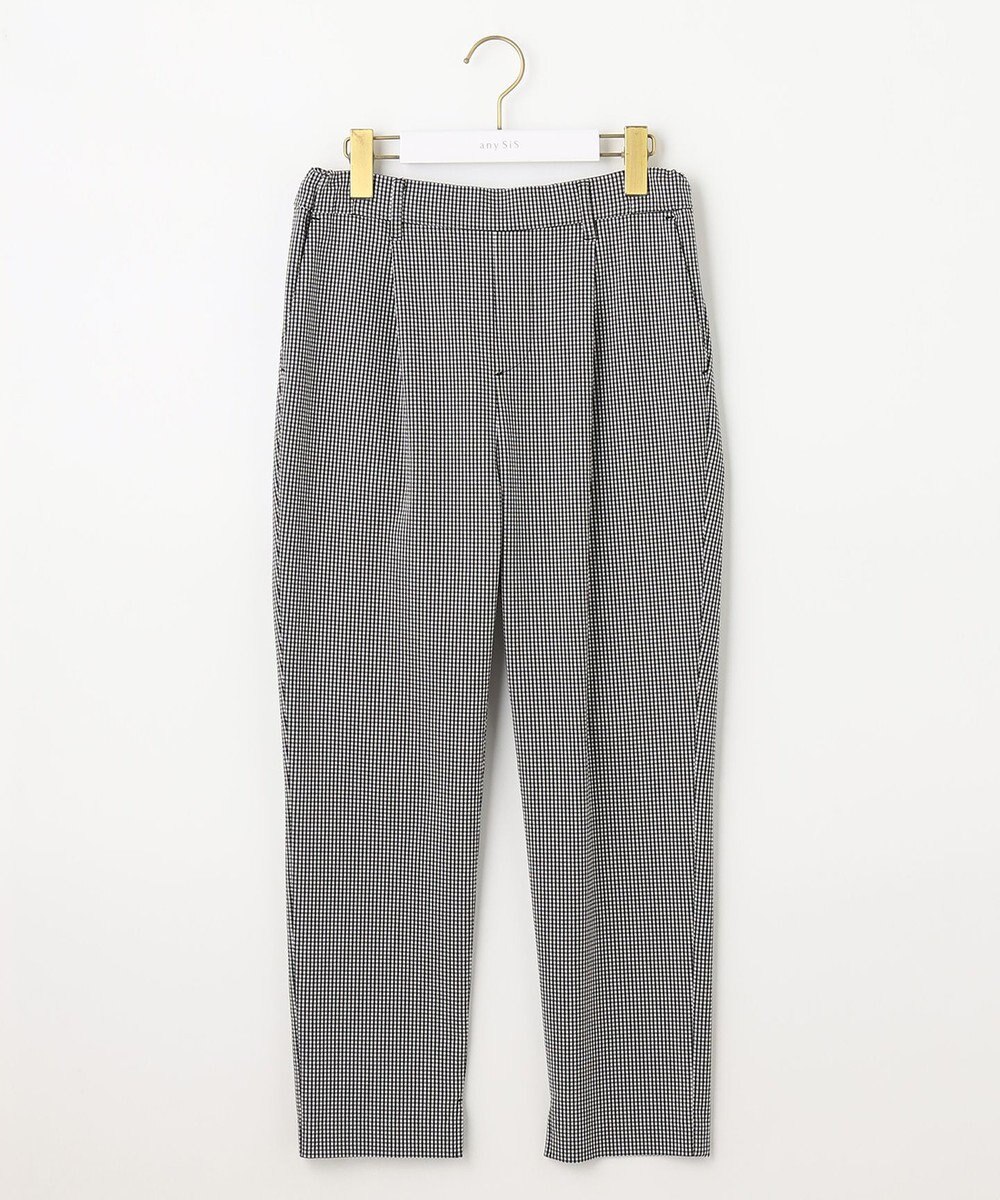 ANY SIS 【洗える】さらさらストレッチ テーパード パンツ 