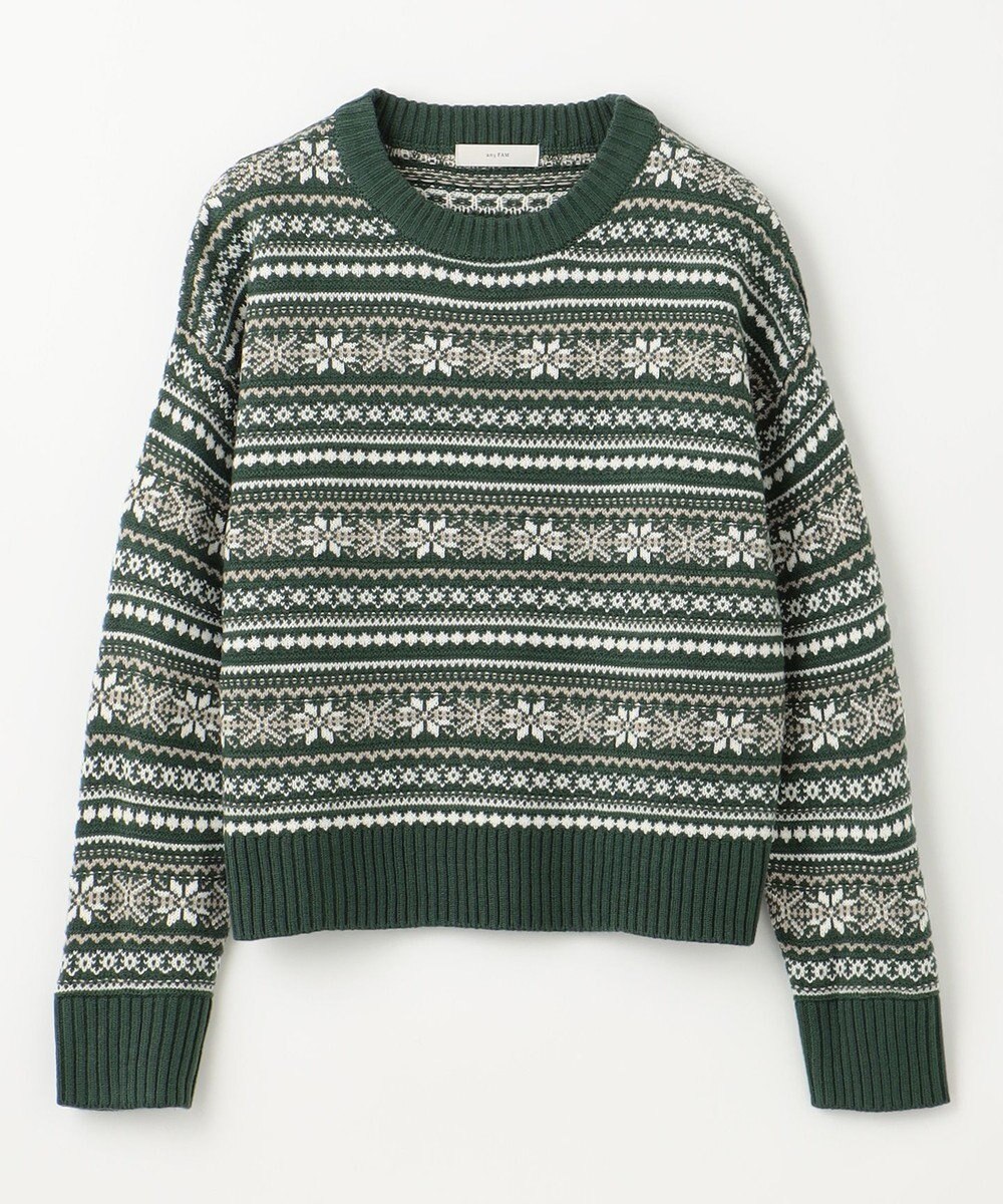 ANY 【洗濯機可能】ソフトアクリルスノージャガードニット 