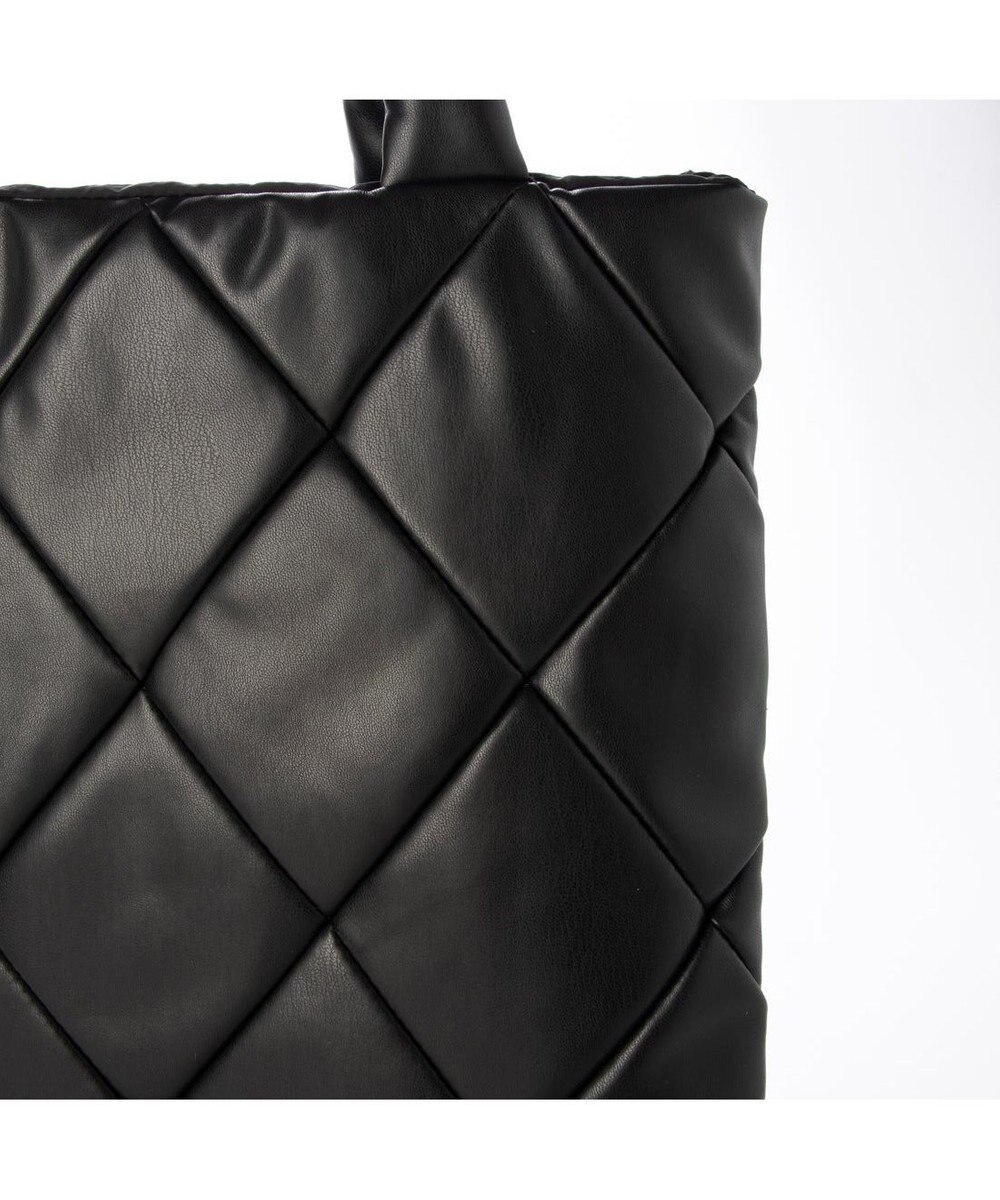 UNBILLION カシュカシュ cachecache / 合皮×ナイロンリバーシブルトート 