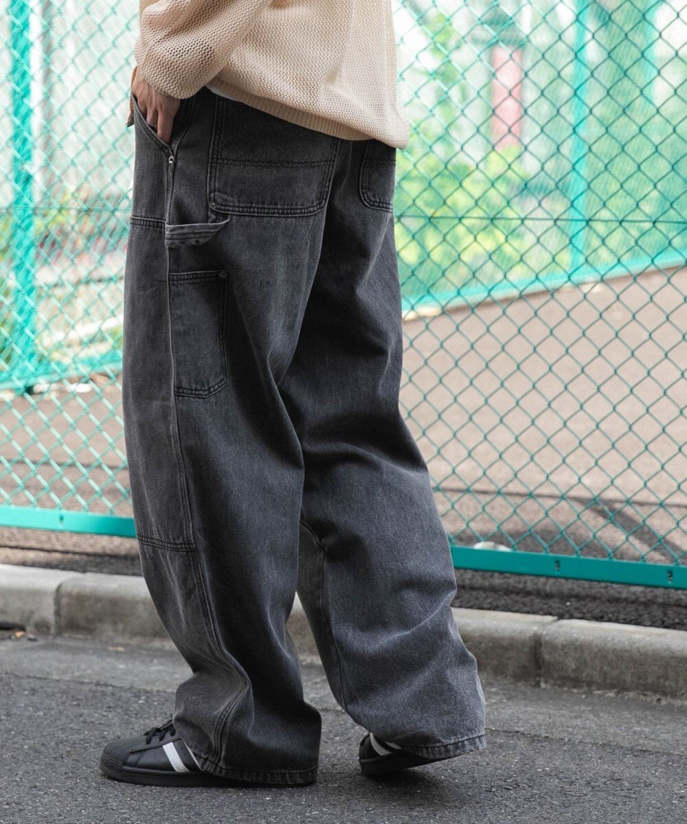 WEGO ワーカーズダブルニーパンツ 