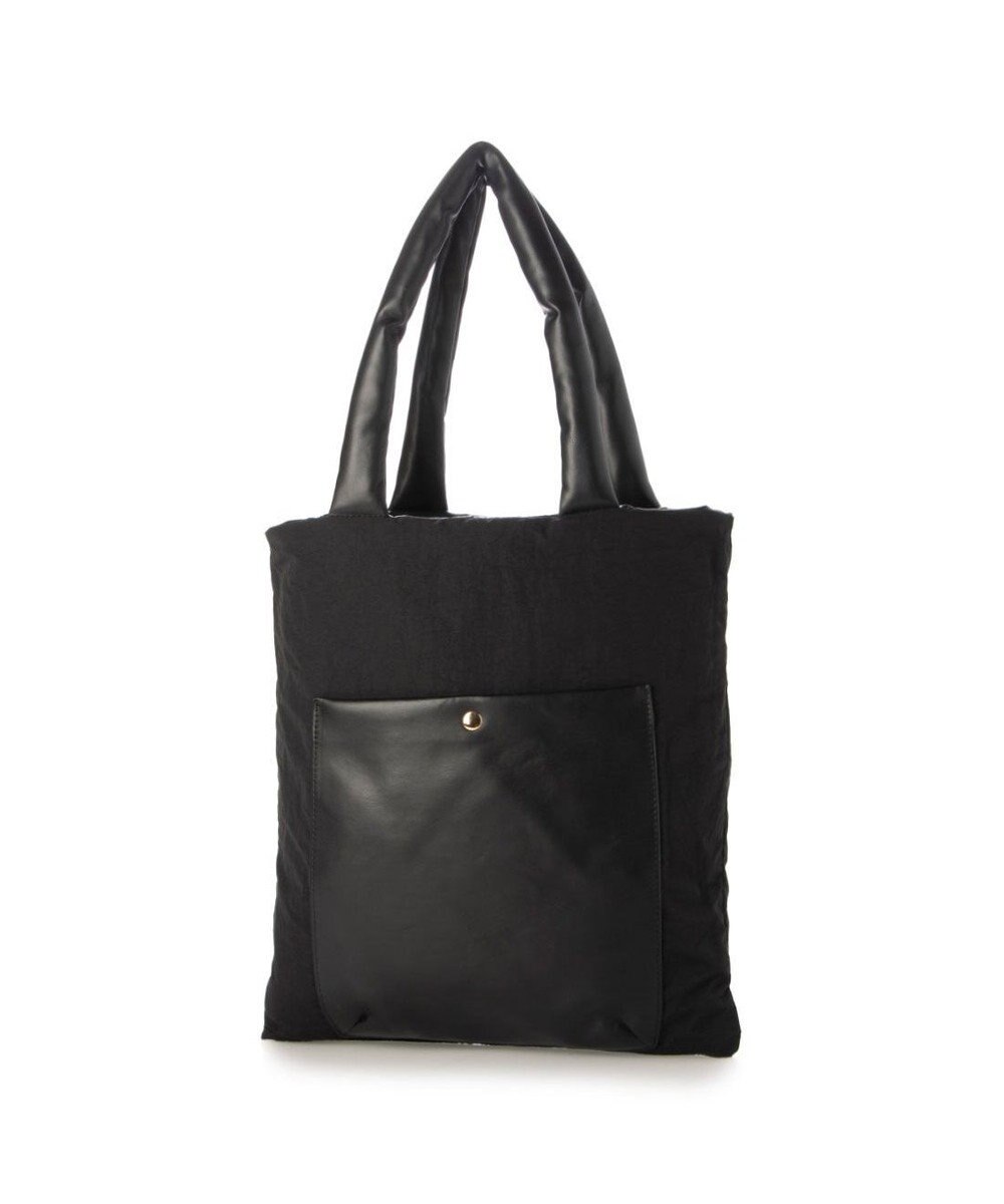 UNBILLION カシュカシュ cachecache / 合皮×ナイロンリバーシブルトート 