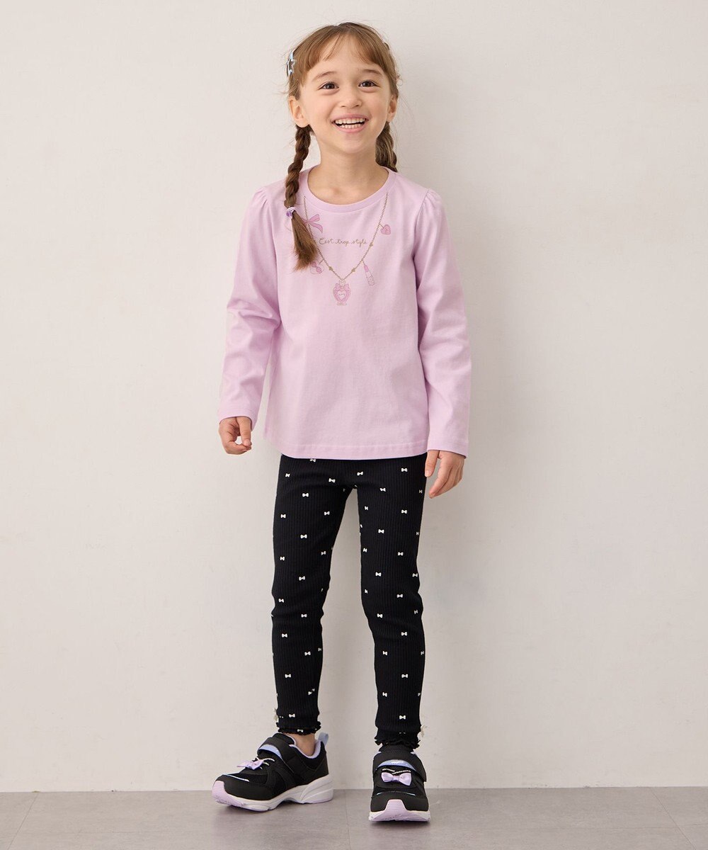 ANY KIDS 【WEB限定】7days プリント 長袖Tシャツ 