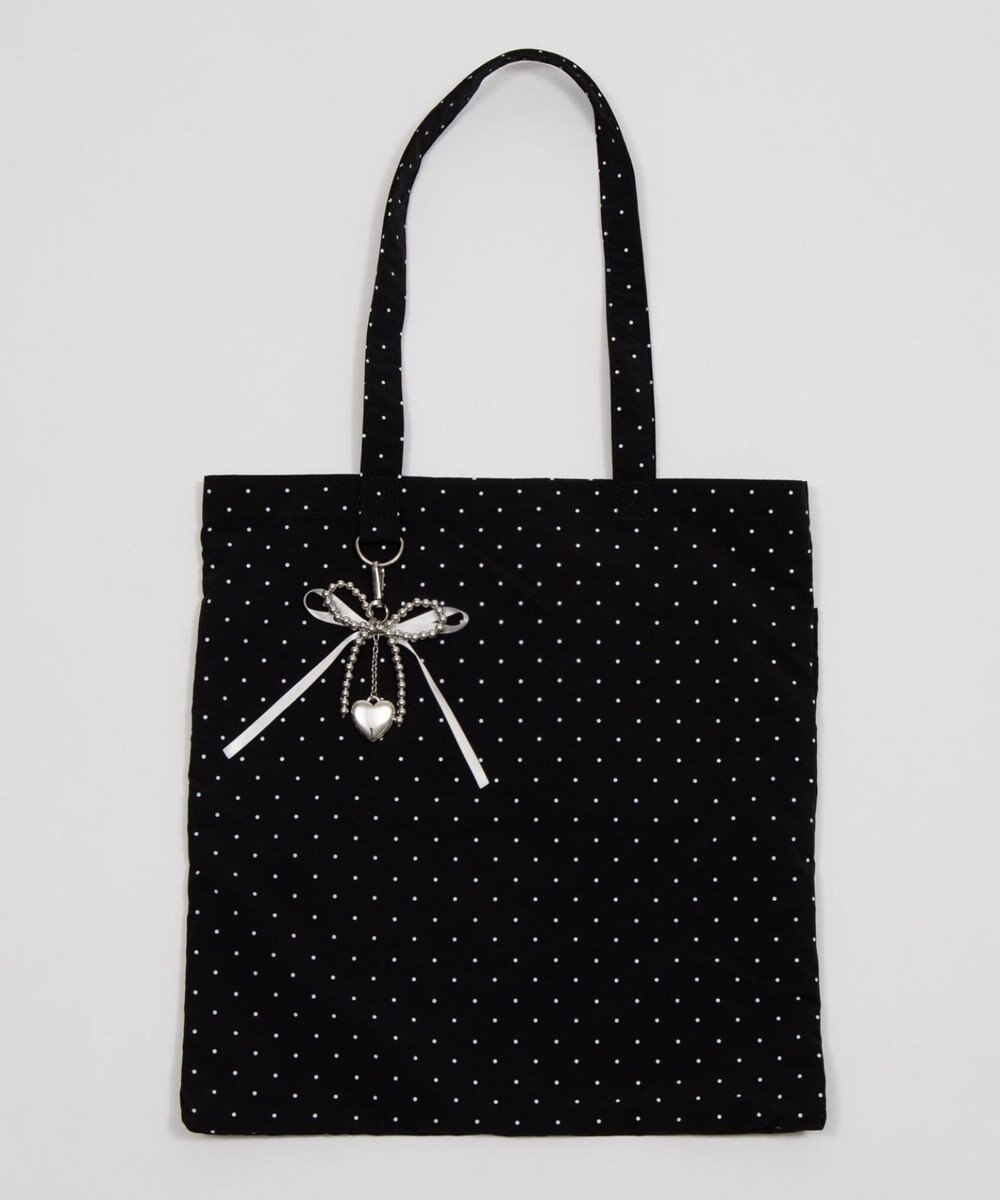 WEGO チャーム付きA4トートバッグ 