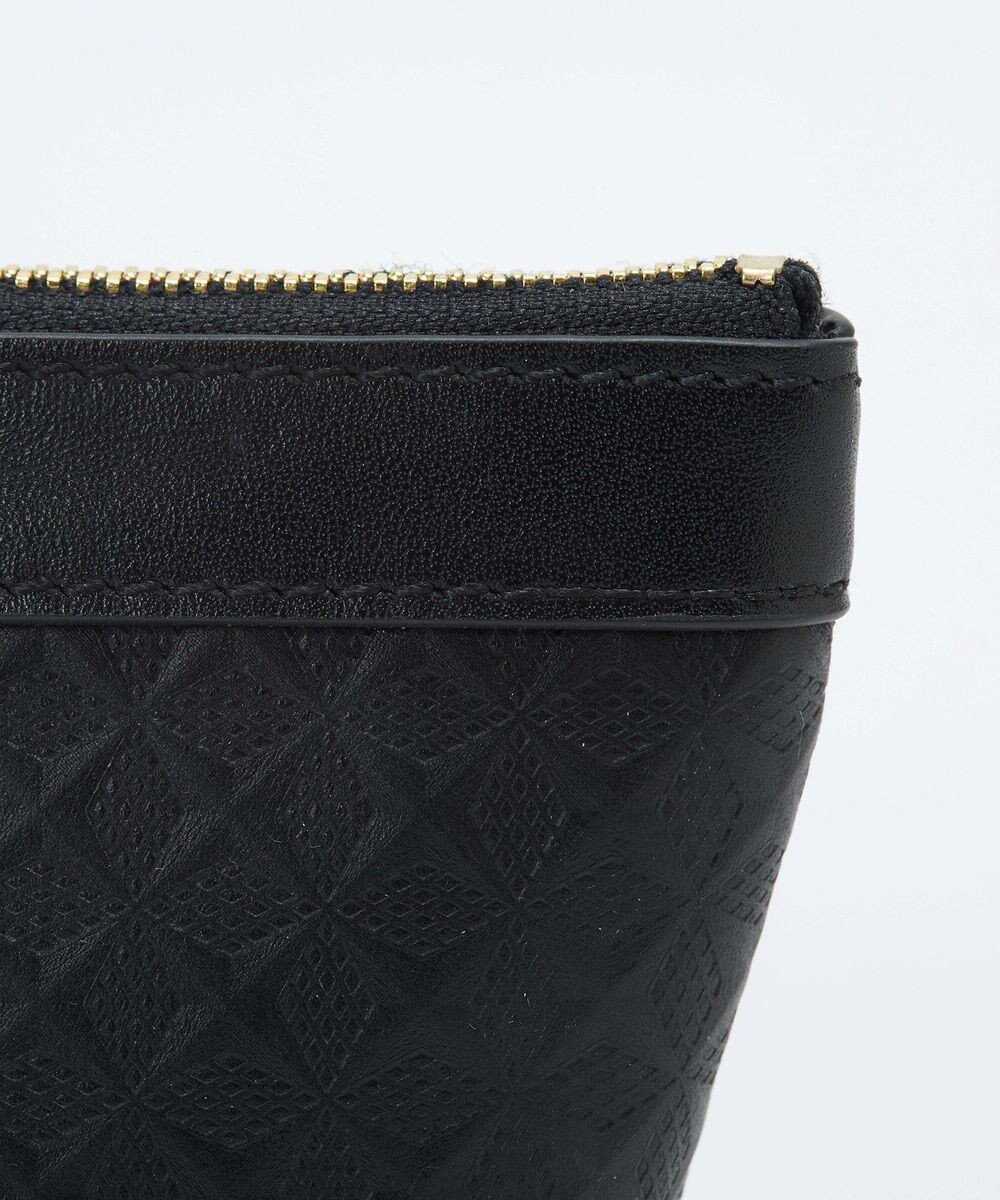 TOPKAPI 【TREASURE TOPKAPI】スムースレザー 幾何柄 マルチケース バッグチャーム 