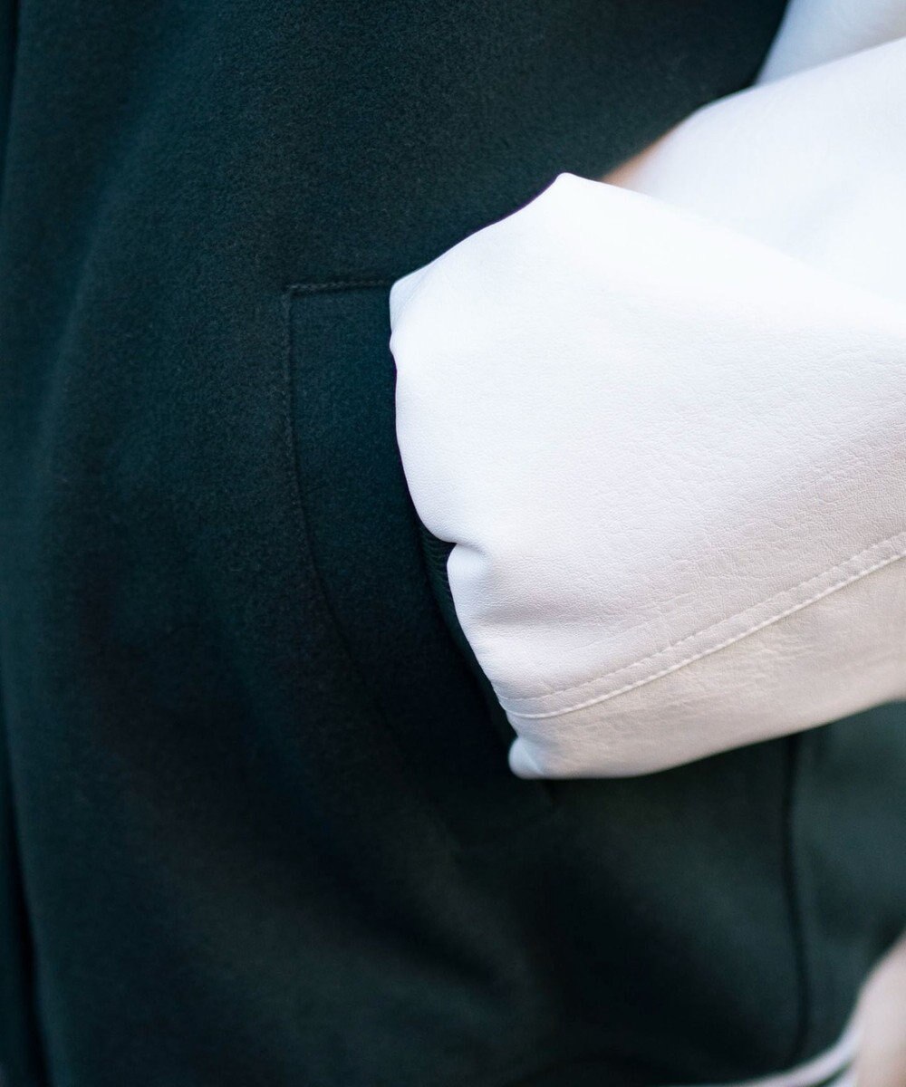 WEGO 2WAYフード付きビッグスタジャン 