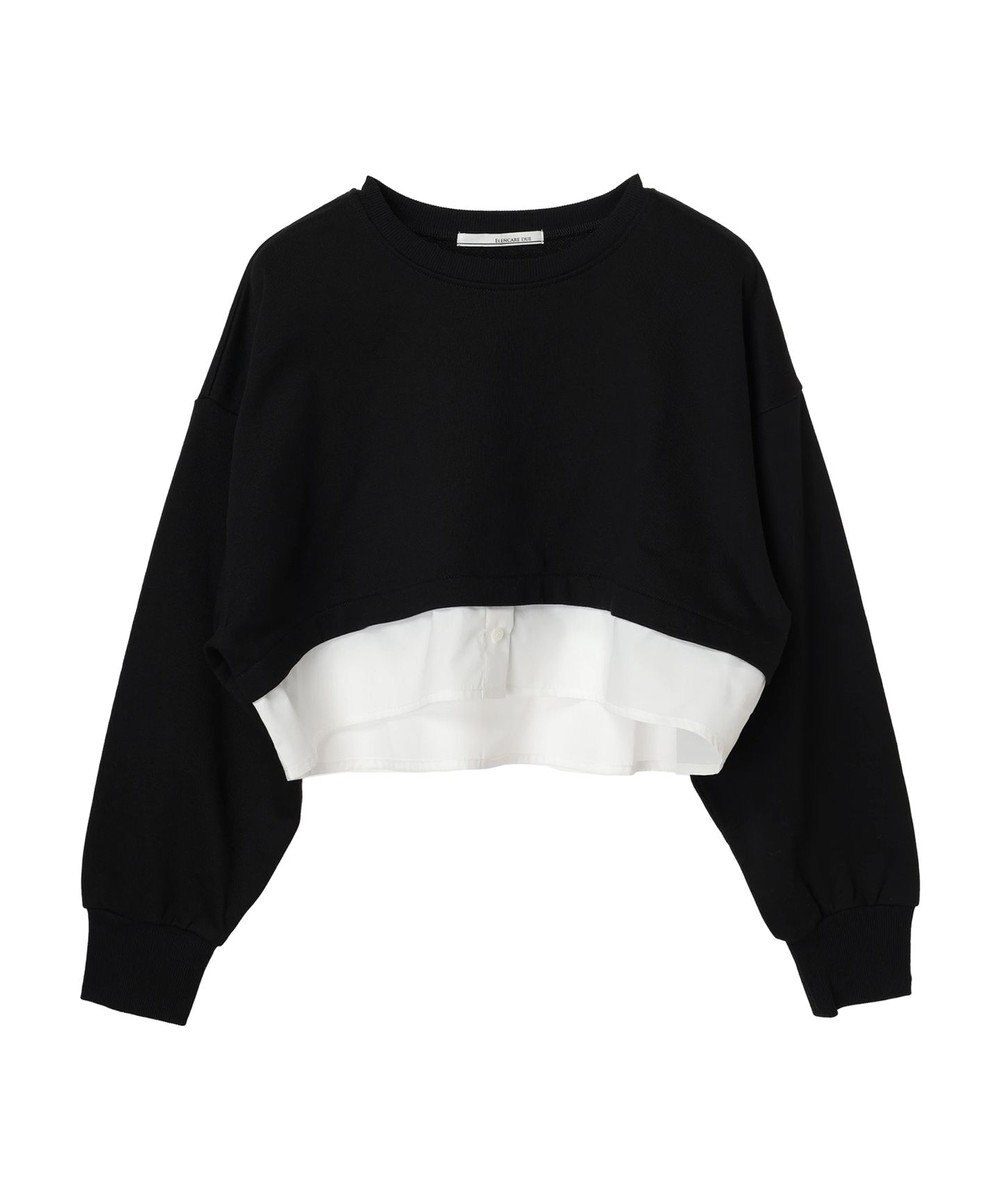 Green Parks ・ＥＬＥＮＣＡＲＥ　ＤＵＥレイヤードウラケプルオーバー 