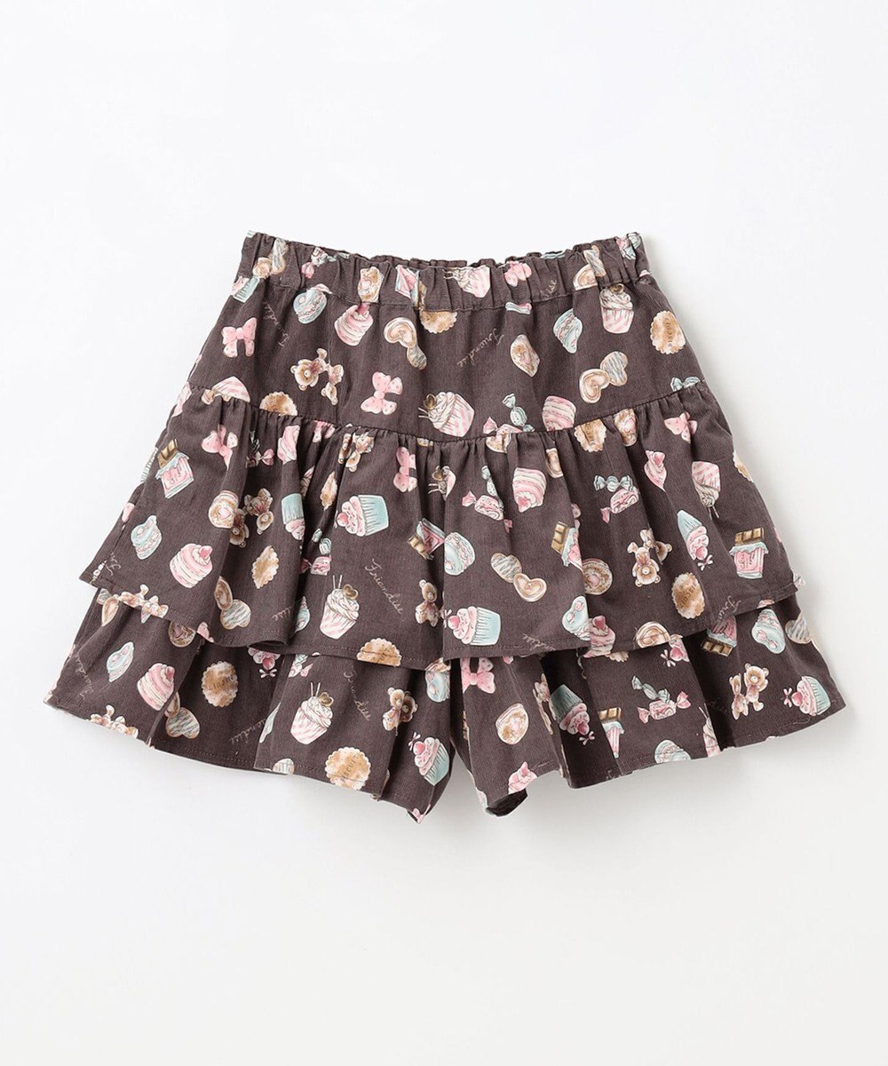ANY KIDS スイーツ プリント キュロット 