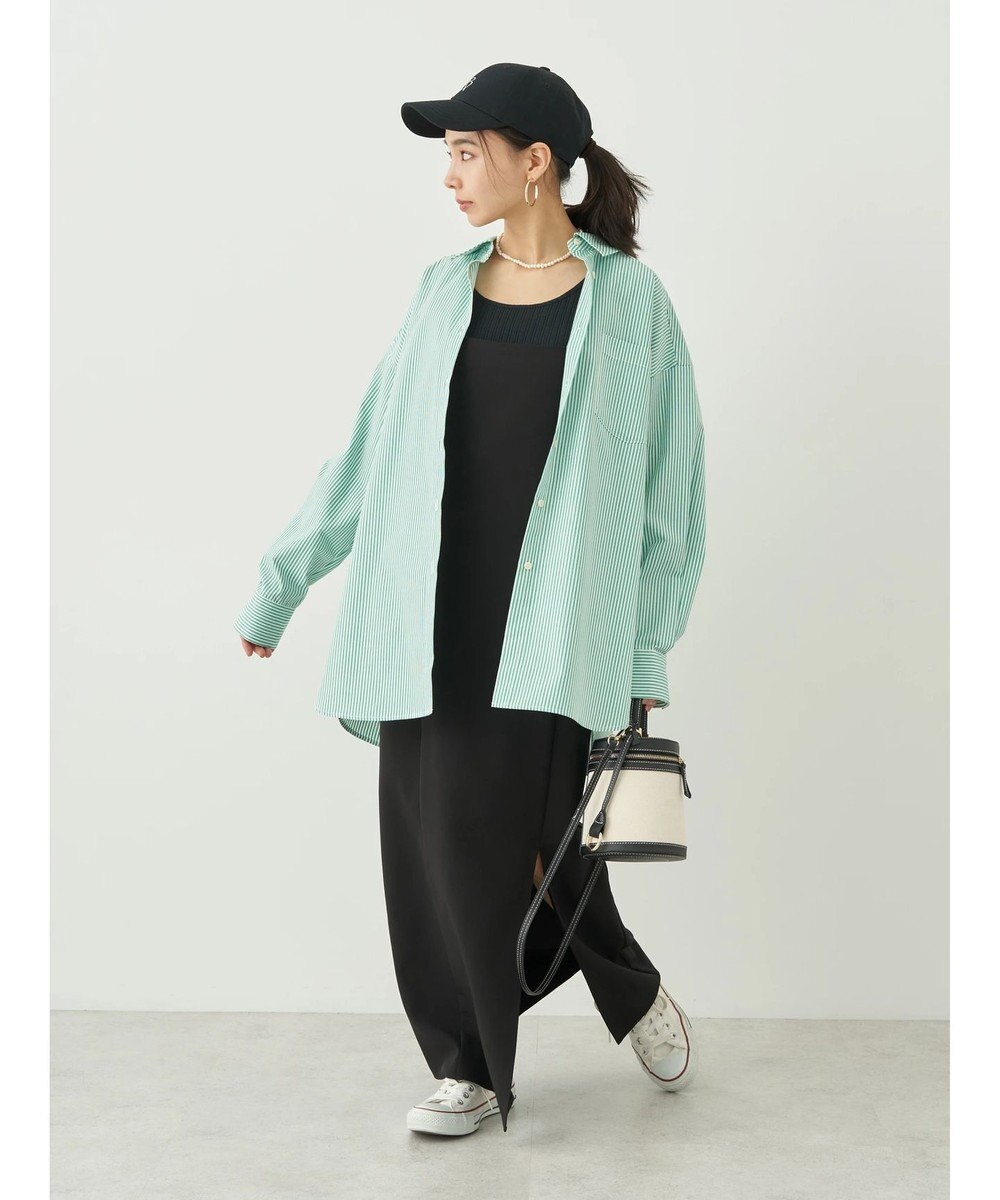 earth music&ecology ボーイズライクシャツ 