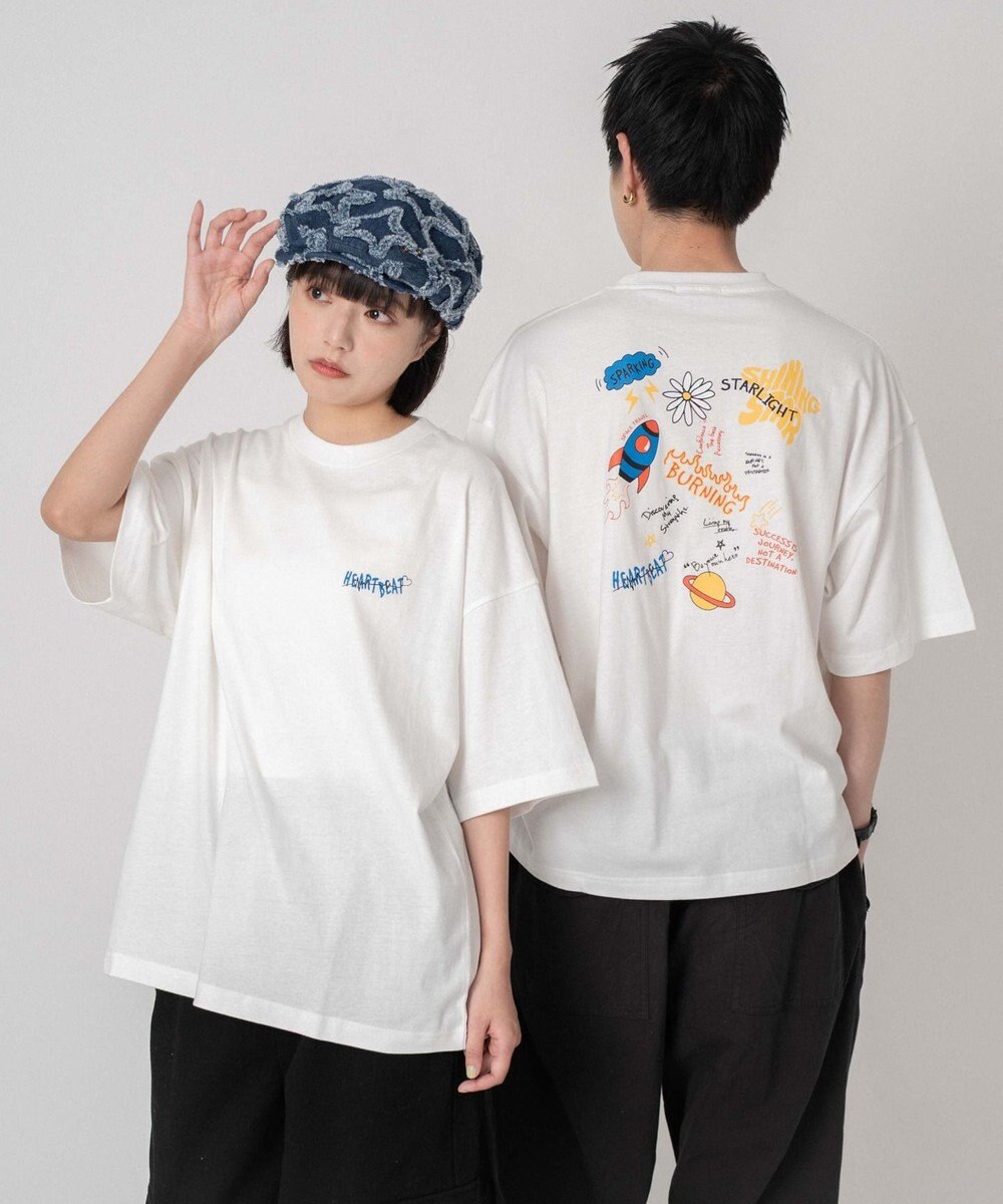 WEGO 【ユニセックス着用ITEM/SMLXLサイズ展開】アソートグラフィックT（SS） 