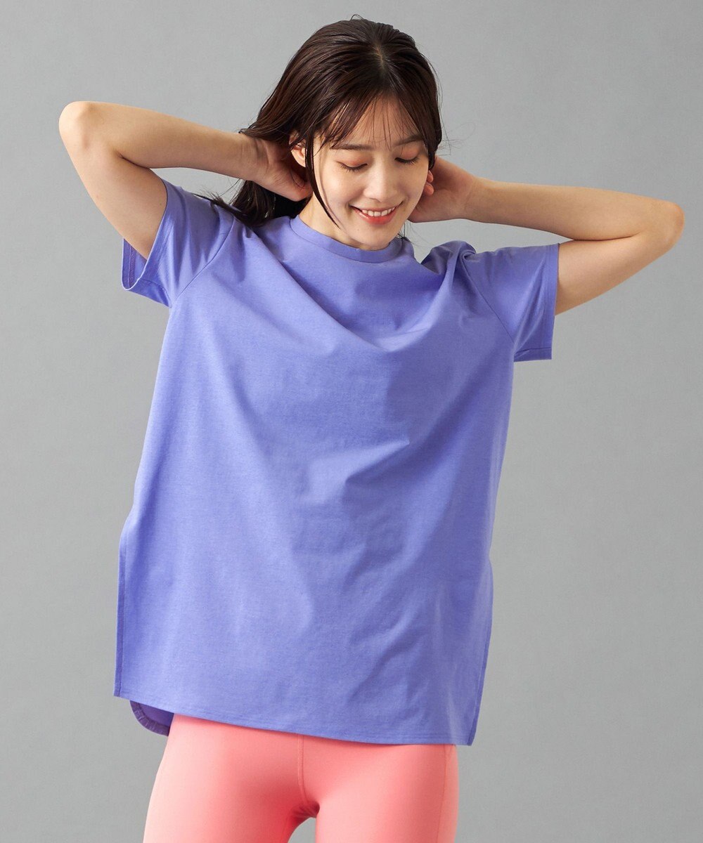 Chacott Chacott BALANCE EasyCare+ スリットTシャツ 