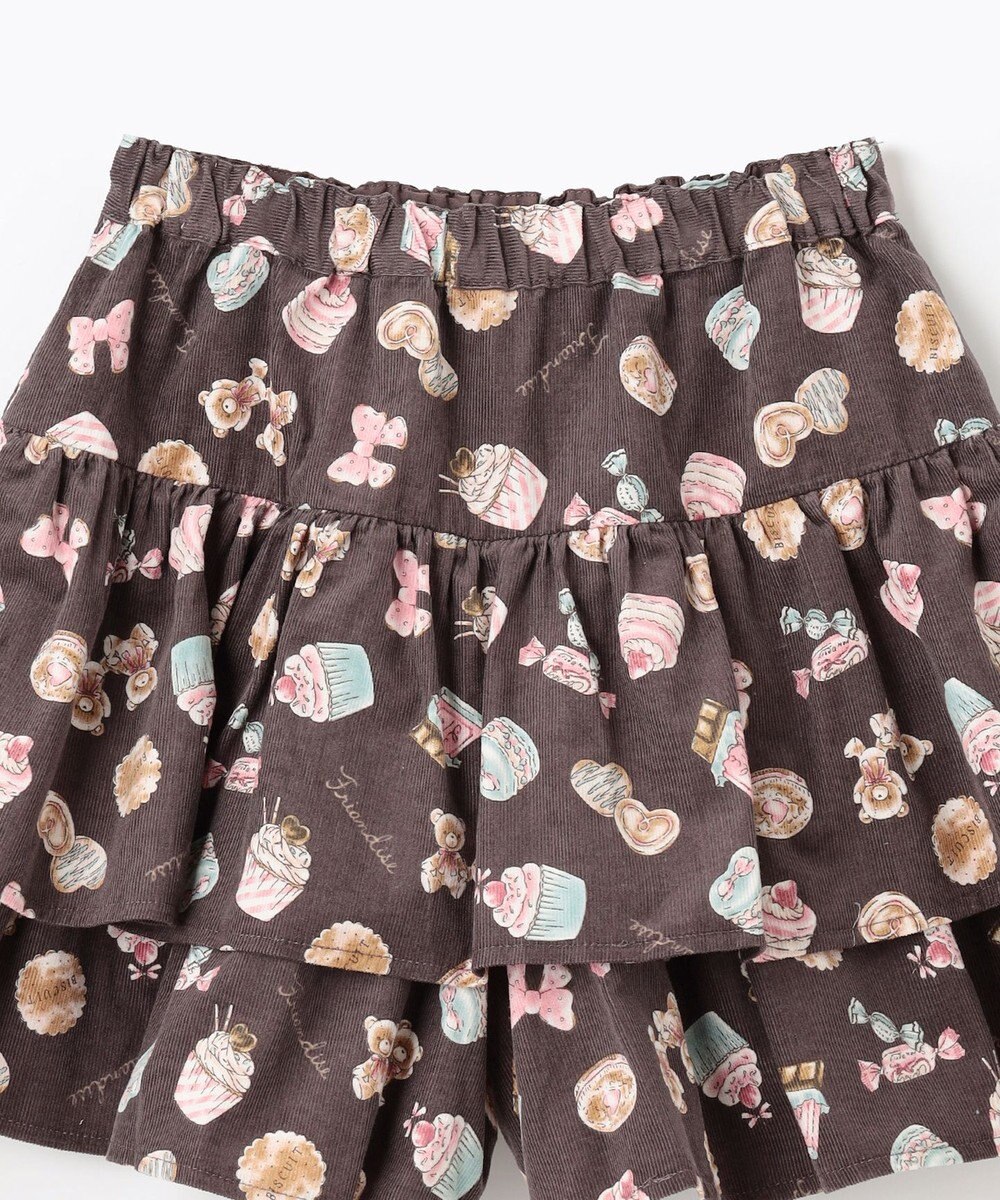 ANY KIDS スイーツ プリント キュロット 
