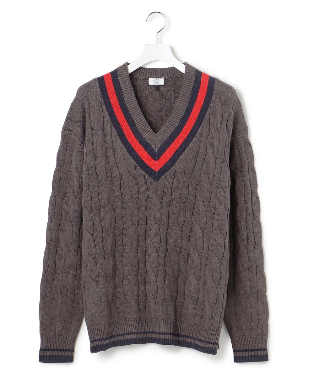 J.PRESS YORK STREET 【UNISEX】チルデンVネック ニット 