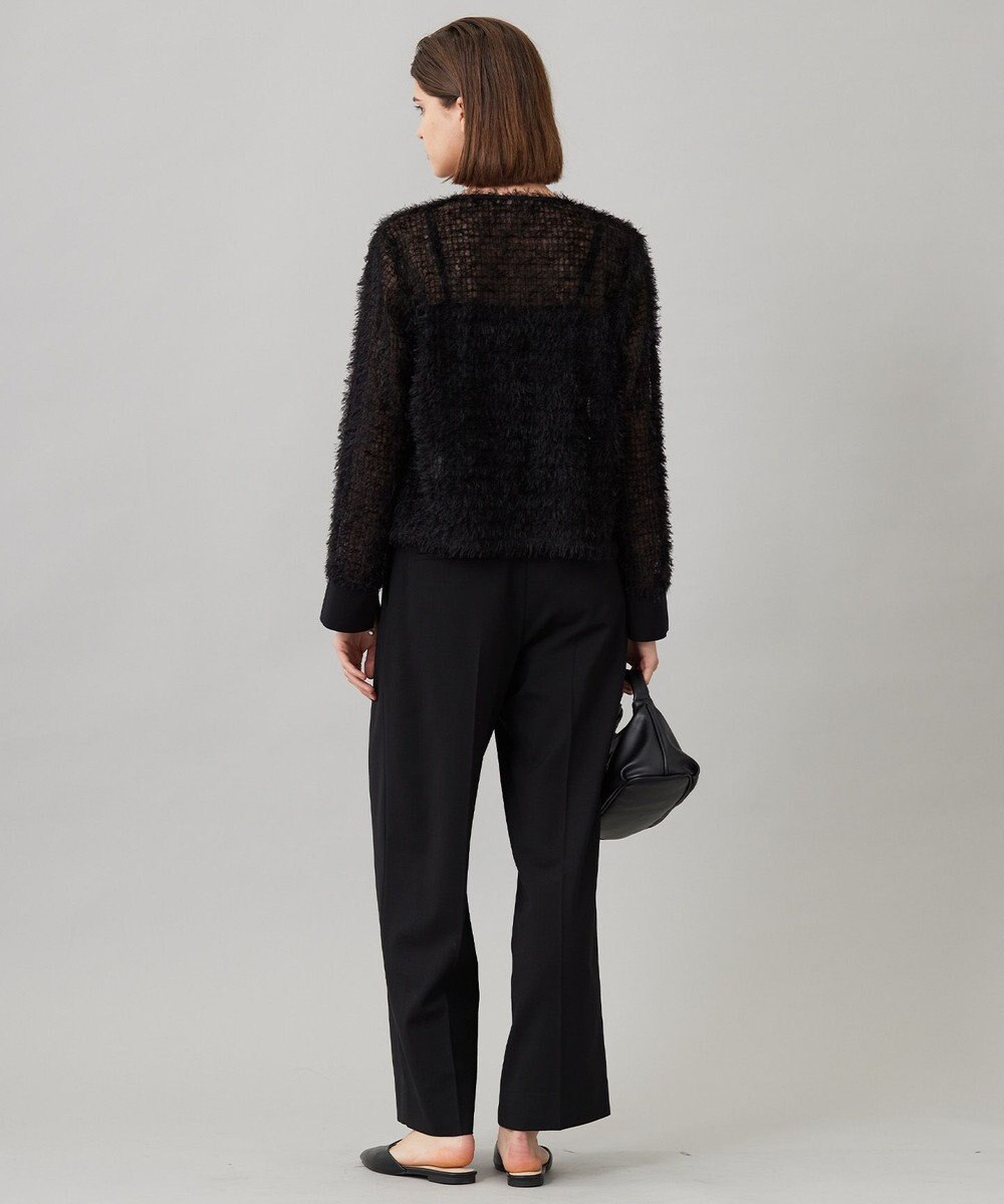 ICB L 【洗える】 フェザーチュール ブラウス 