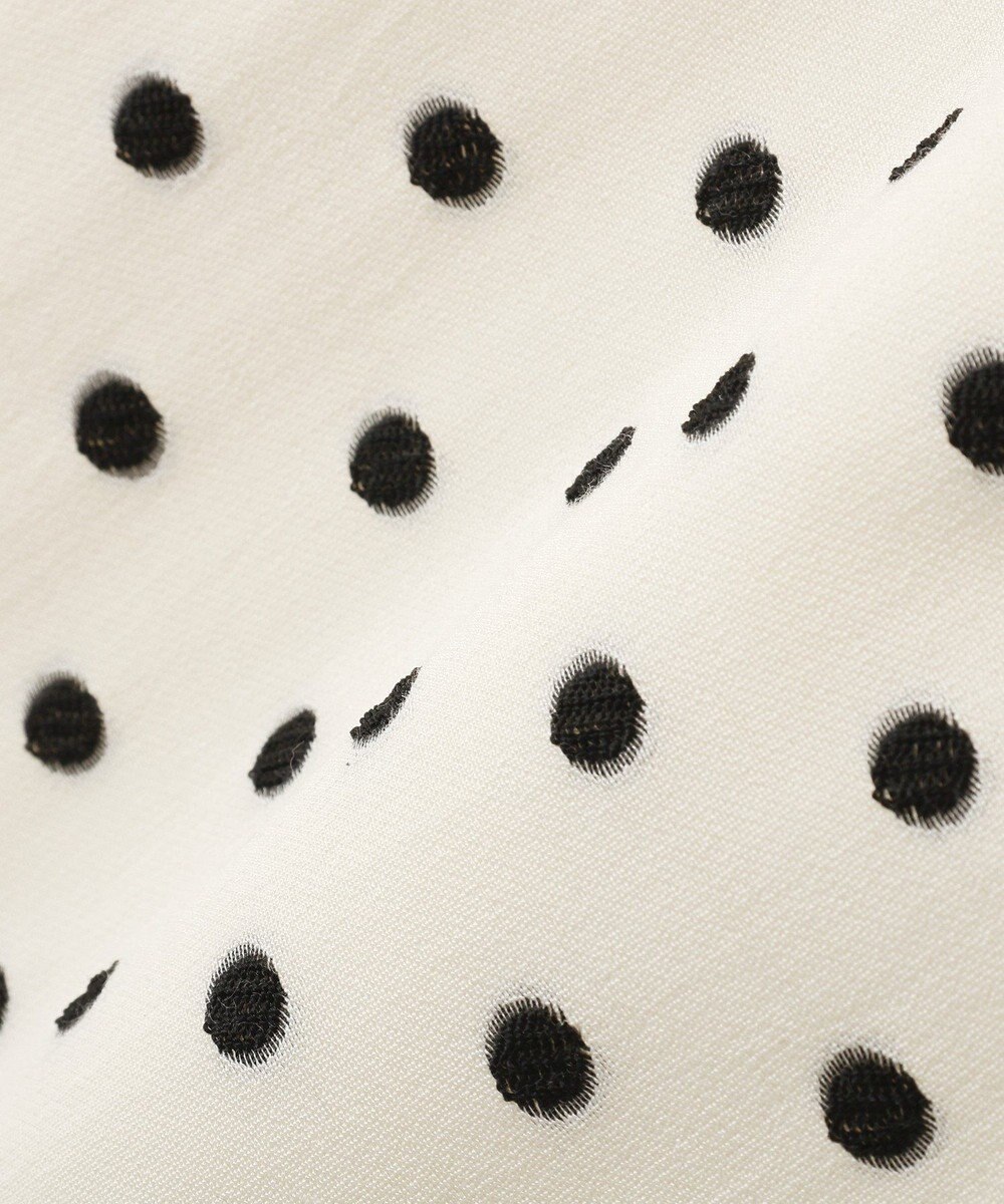 YECCA VECCA ドット柄バルーンキャミワンピース 