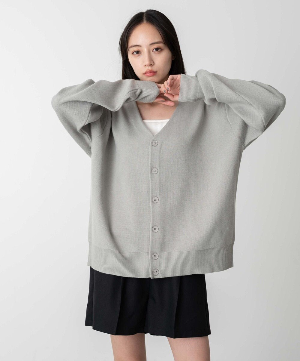 WEGO 【ユニセックス着用ITEM】ミラノリブカーディガン 