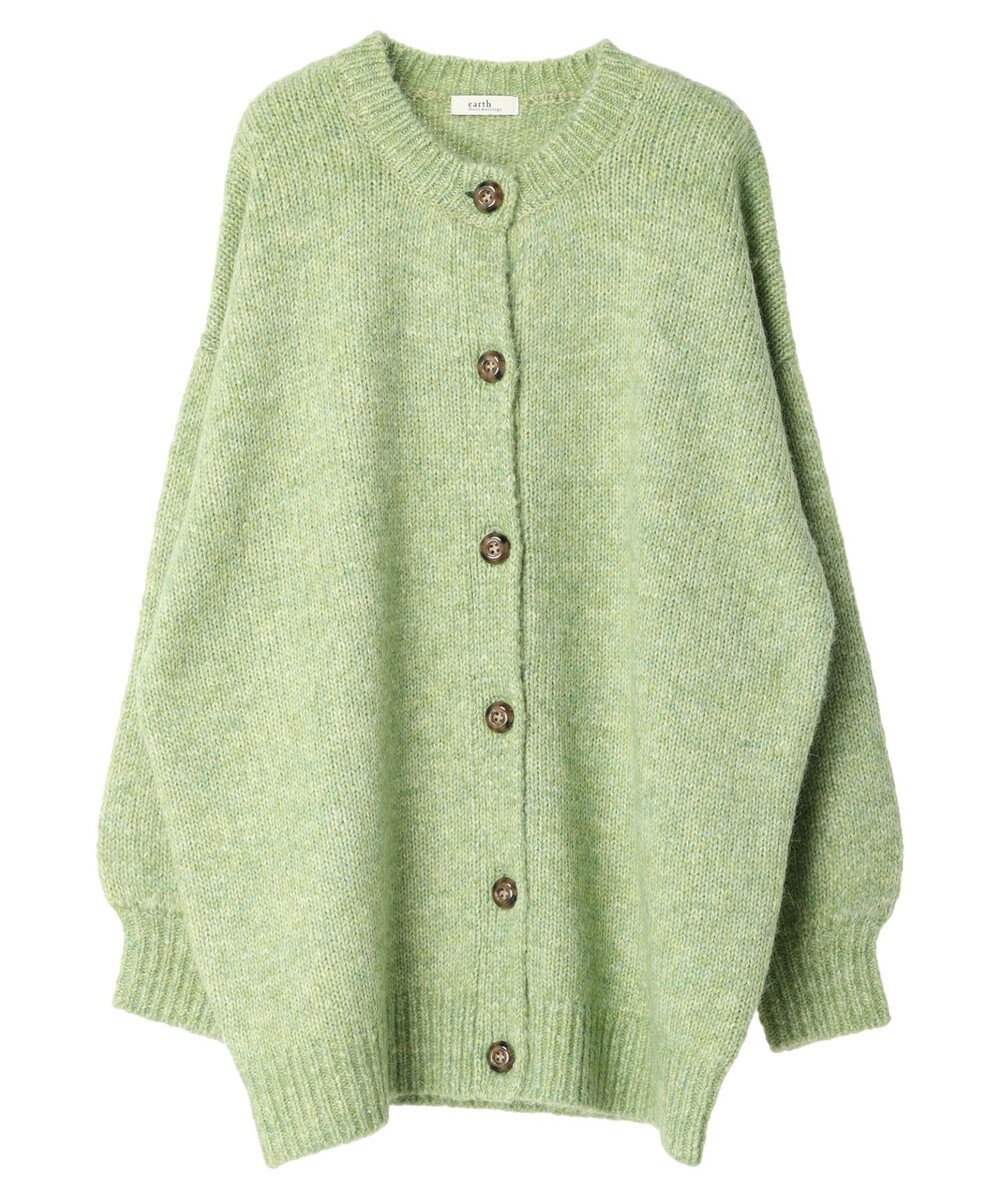 earth music&ecology ファンシーヤーンメランジカーディガン 