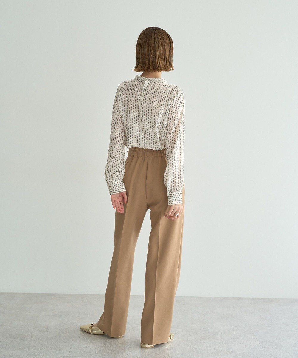 YECCA VECCA サイドベルテッドパンツ 