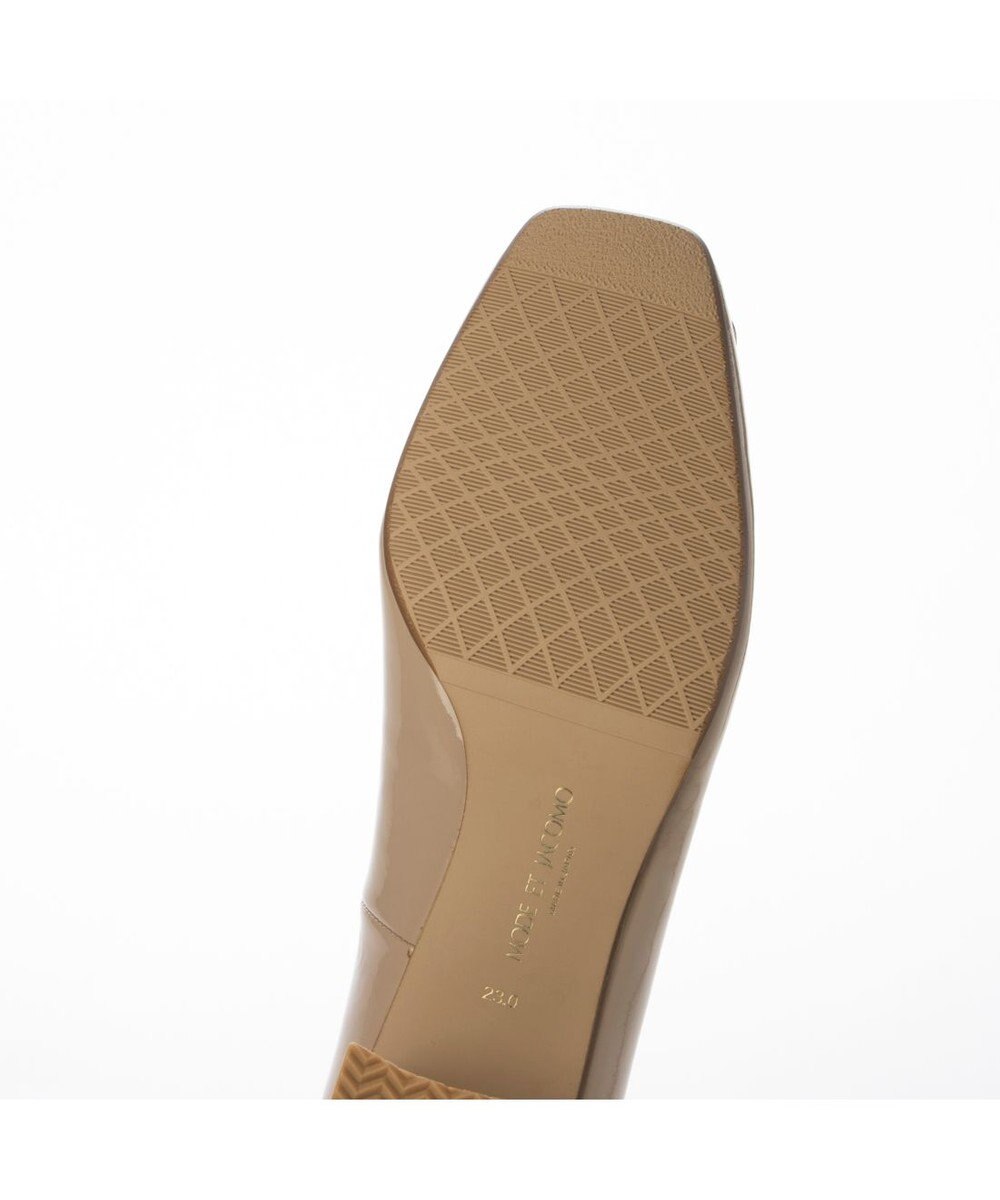 MODE ET JACOMO <MODE ET JACOMO>【レイン対応】バックルモチーフスクエアトゥパンプス 