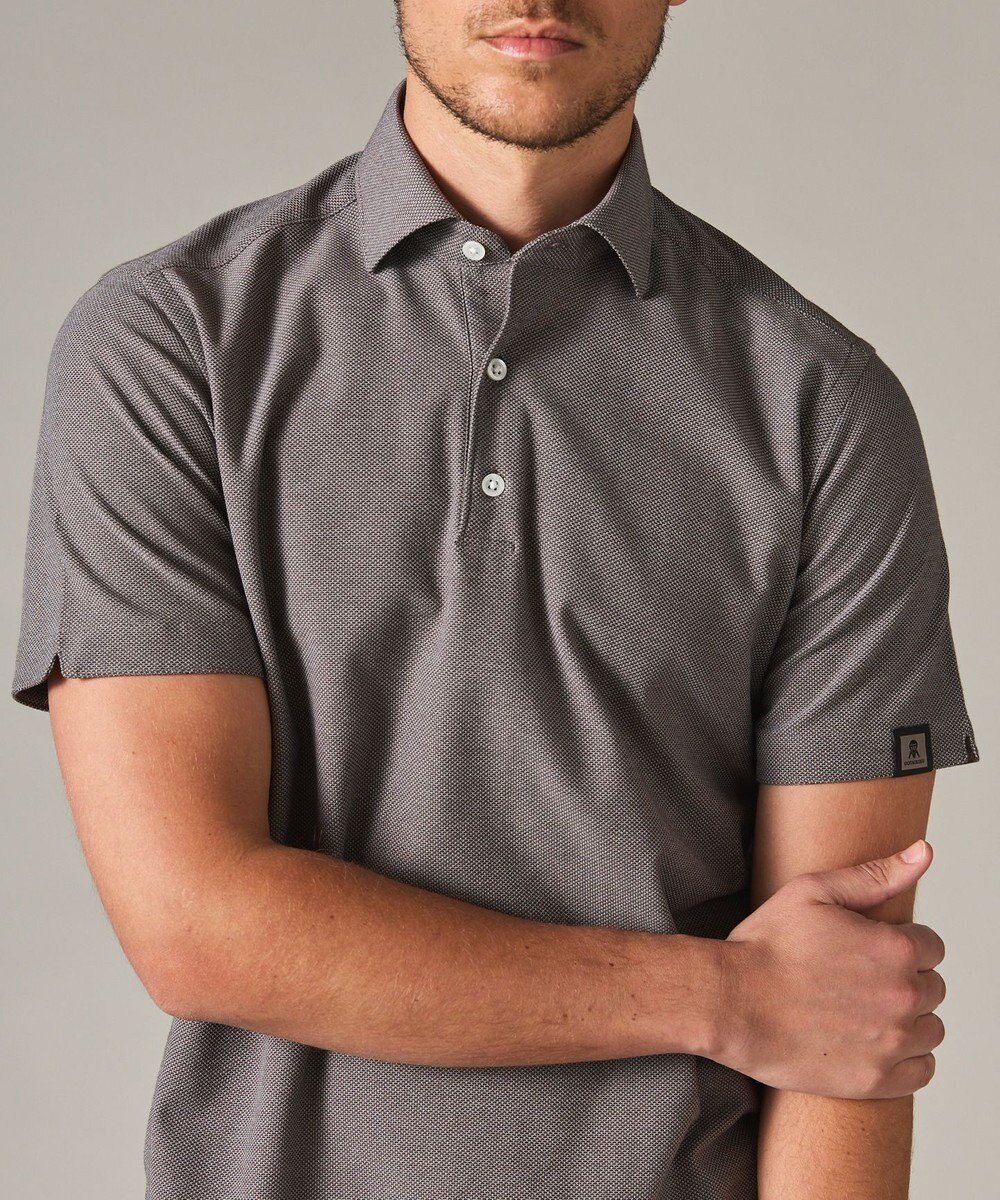 GOTAIRIKU 3年連続売上NO1/キングサイズ登場【仕事で着られる】キレイめ 鹿の子 BIZ ポロシャツ 