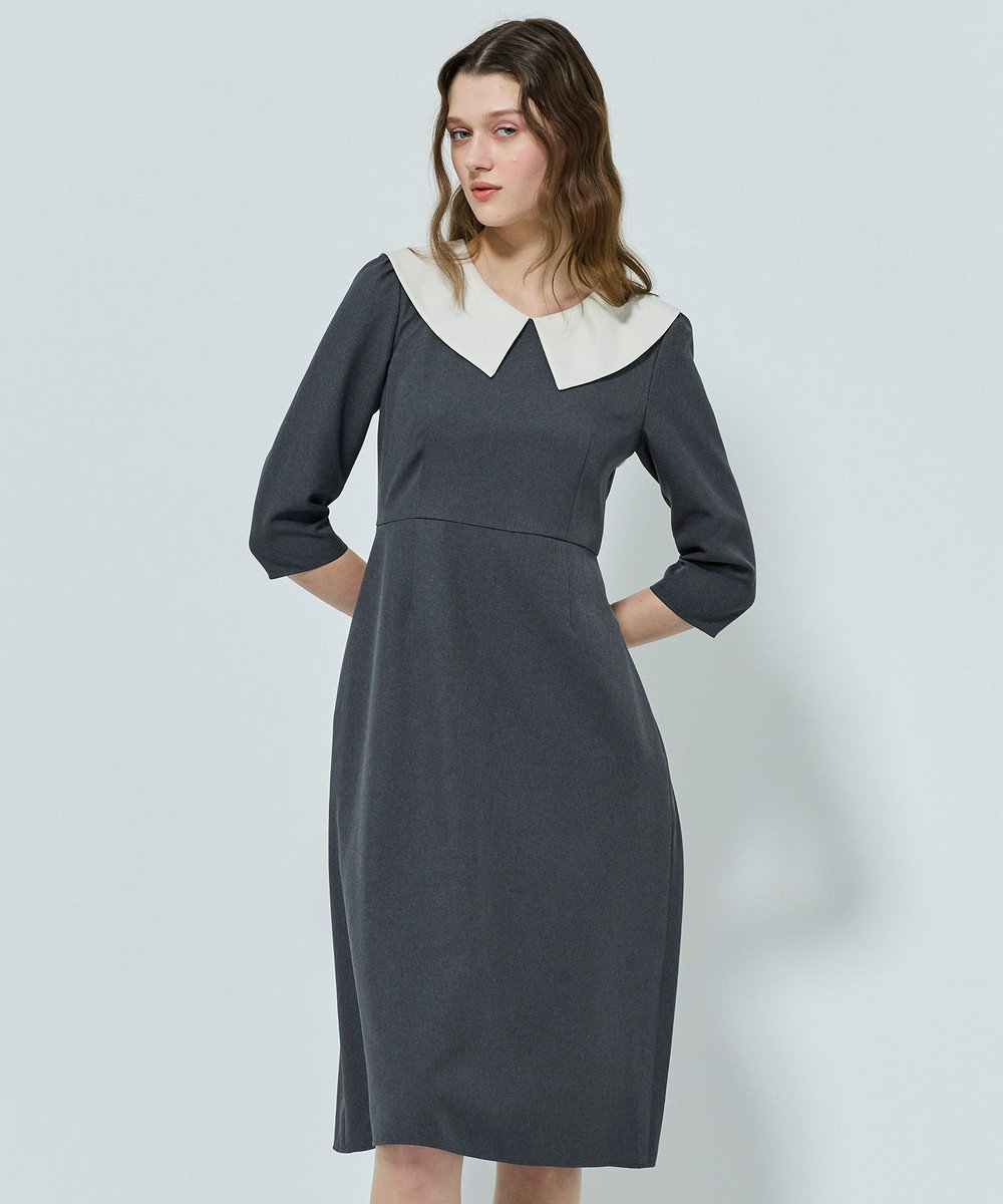 TOCCA 【八木アリサさん着用】【00サイズあり・消臭】FLYING SAUCER 七分丈ドレス 