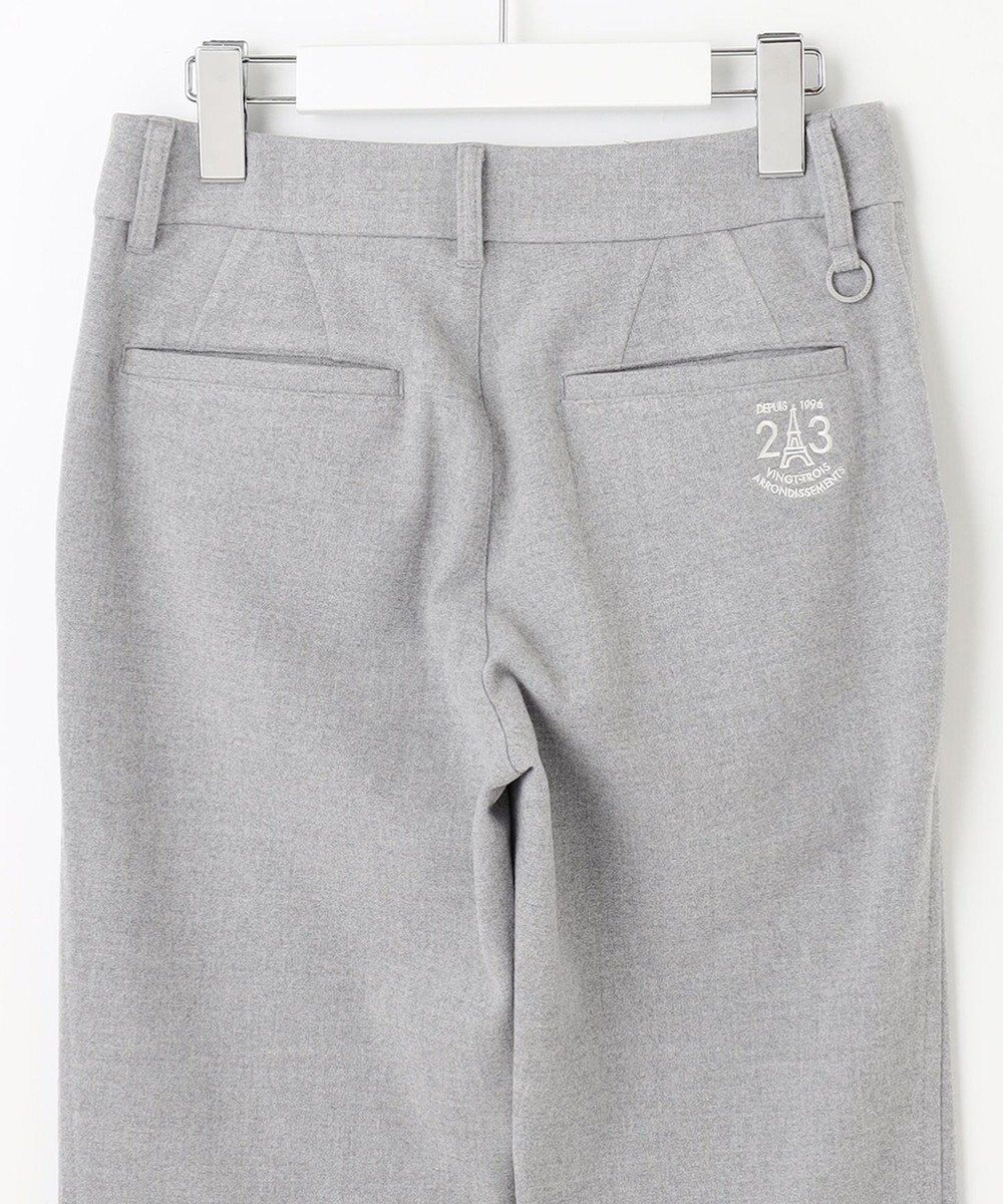 23区GOLF ウールライクなキレイ見えボトムス【WOMEN】【ストレッチ】ＴＲストレッチ ベーシックパンツ 