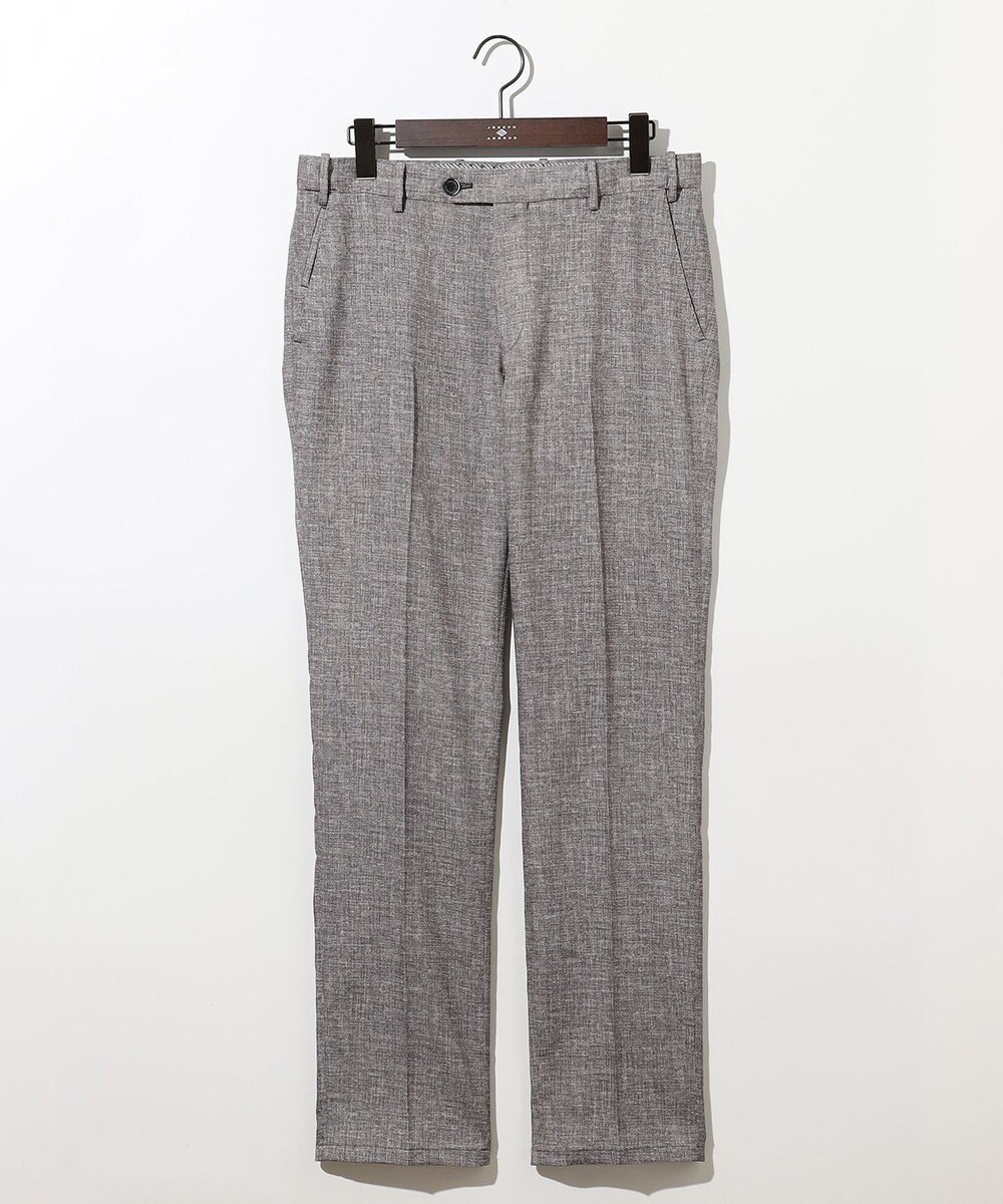 JOSEPH ABBOUD 清涼感【ウエストも伸びる!/弱撥水/イージーケア/軽量/ストレッチ】クールピケ パンツ 