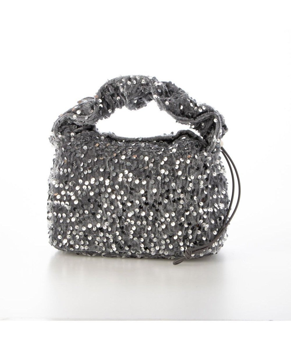 UNBILLION カシュカシュ cachecache / スパンコールドロストワンハンドルバッグ 