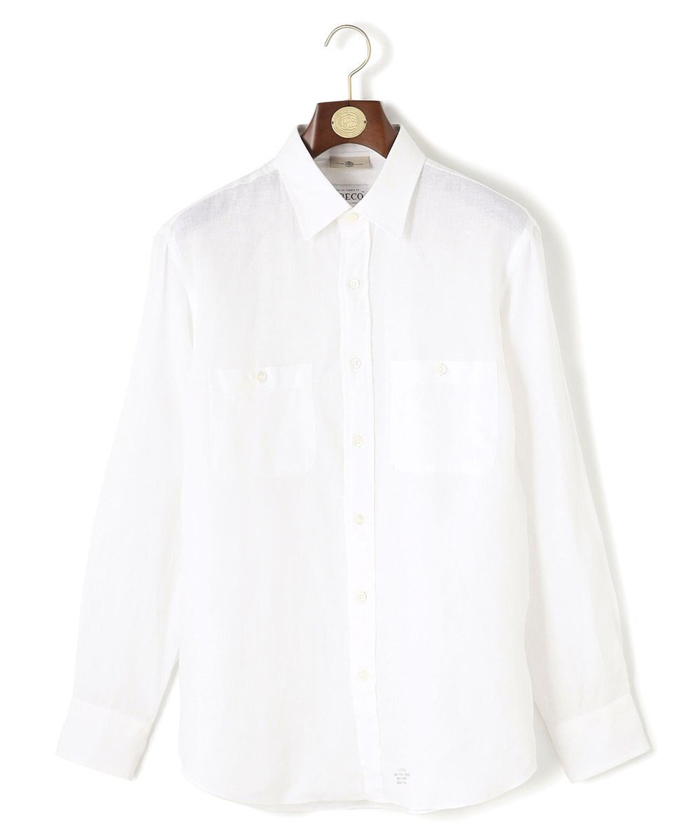 J.PRESS MEN 【洗える】リネントロピカル シャツ / レギュラー 