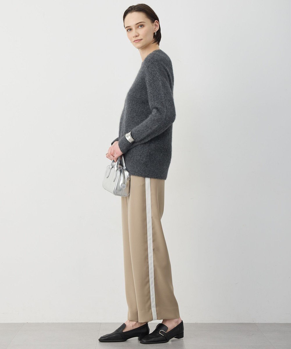 ICB ベルベットライン トラックワイドパンツ 