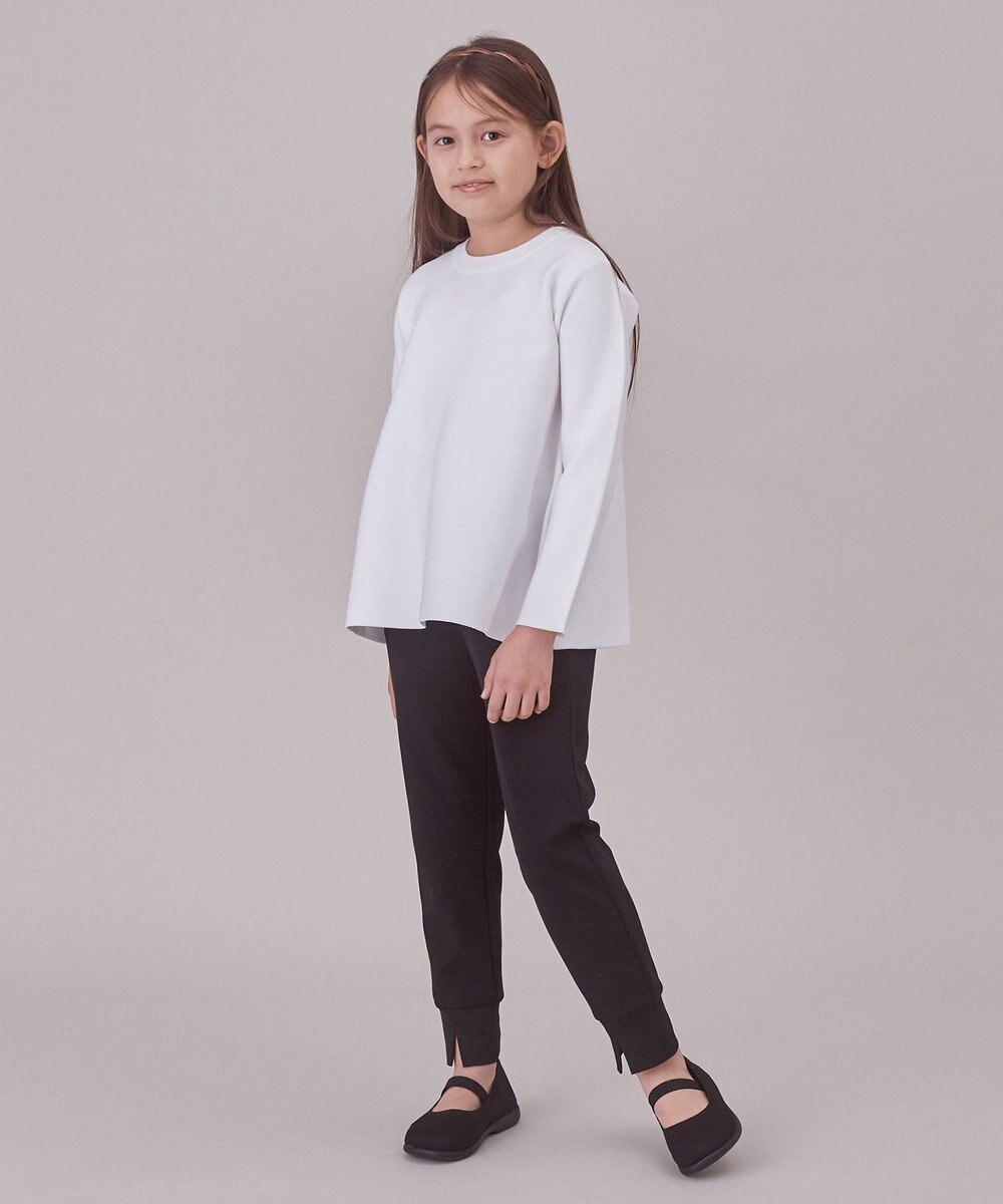 UNFILO 【100-130cm】ペプラムニット 