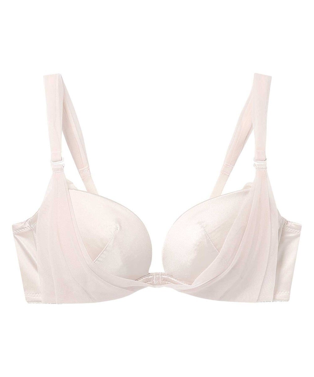 AMPHI ブラジャー 【NAILS INCコラボ】谷間をつくる 脇スッキリ 軽いつけごこち Gカップまで対応 大きいサイズ ブラ BLH303 アンフィ／ワコール 