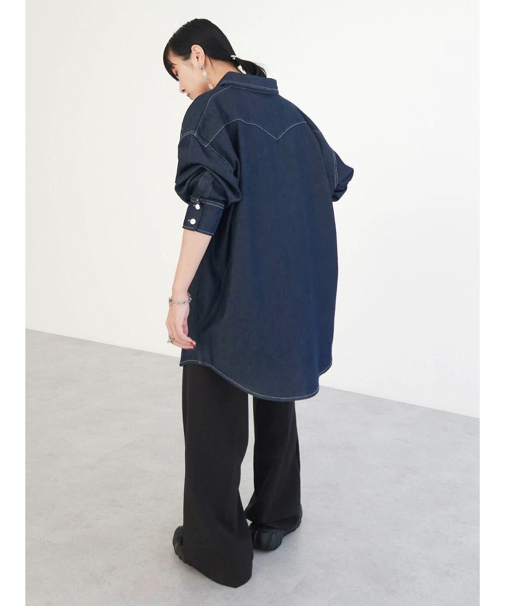 Green Parks ウエスタンＢｉｇデニムシャツ 