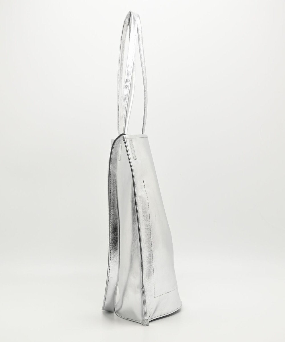blancle メタリックレザー ガゼット2wayトートバッグ 