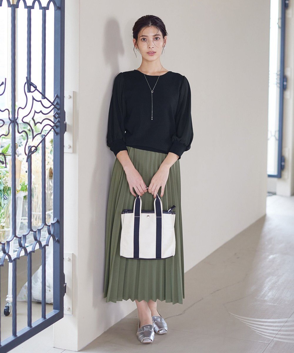 Tiaclasse 涙型ラリエットネックレス 