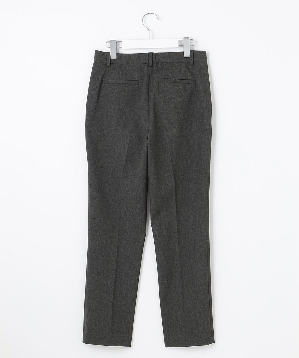 J.PRESS LADIES L 【洗える】アルガンシルク テーパード パンツ 