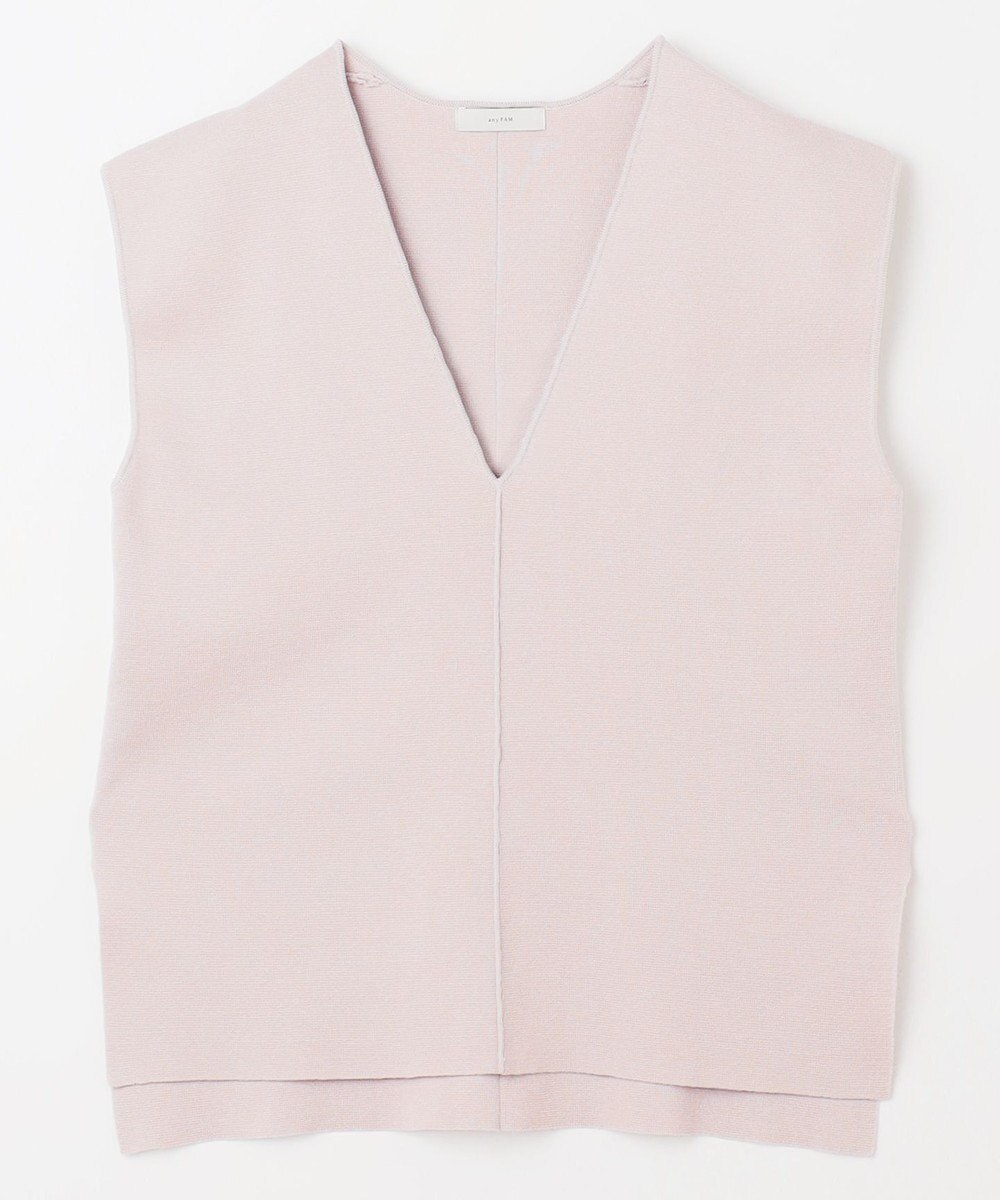 ANY 【洗濯機可】Ｖネックニットベスト 