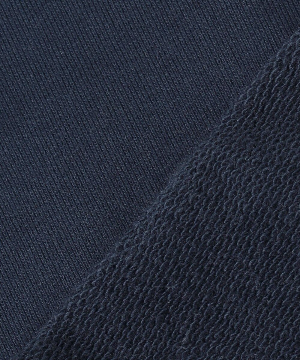 J.PRESS MEN 【J.PRESS ORIGINALS】Supima Recycle French Terry Logo Sweat Zip-Shirts 