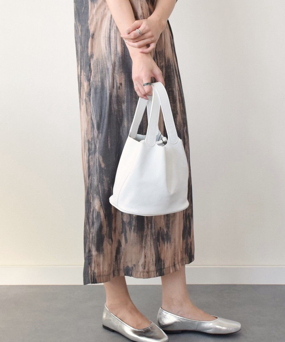 INTER-CHAUSSURES 【ANDREA CARDONE】レザーバケットバッグ 