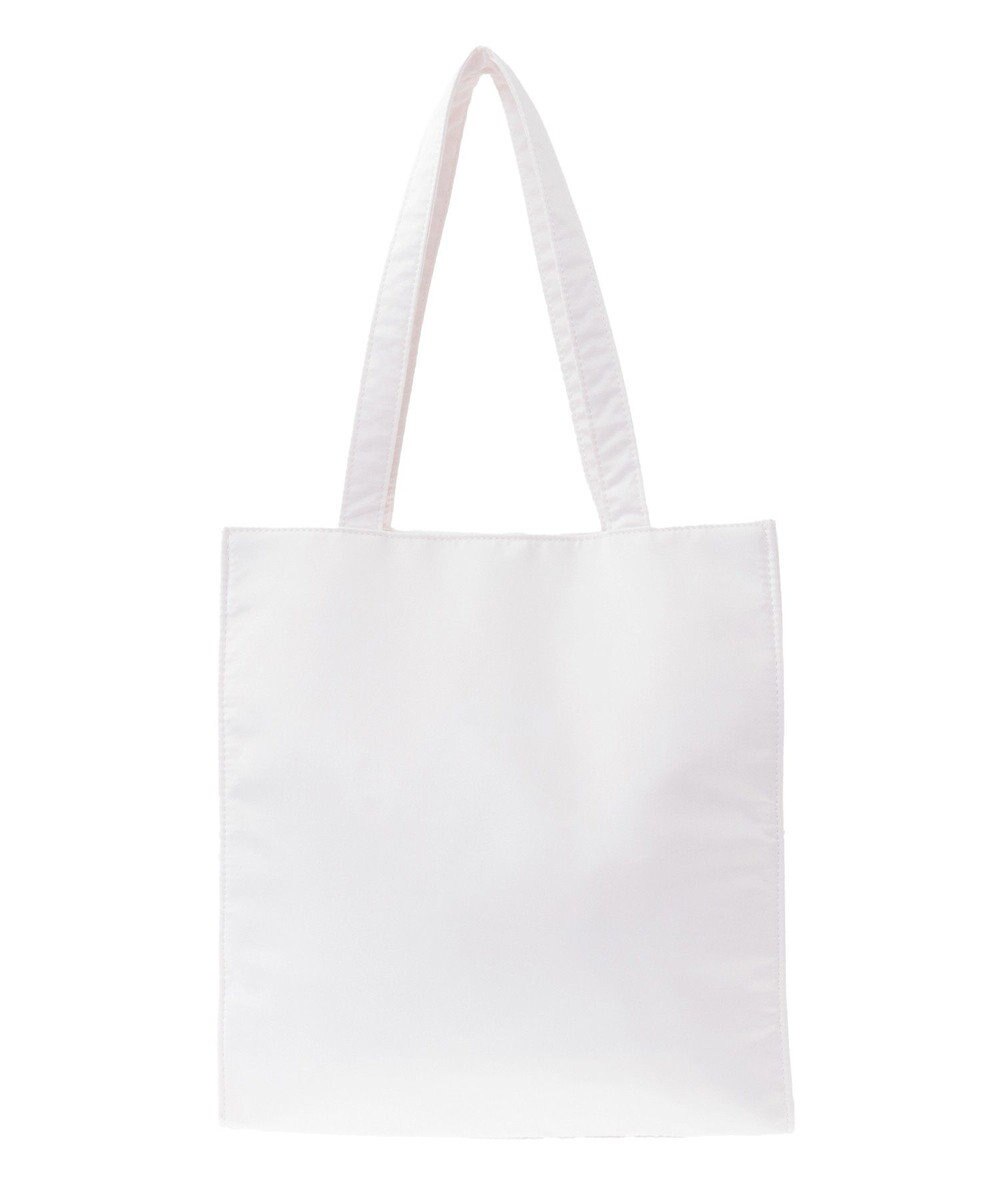 Maison de FLEUR コットンフリルスクエアトート 