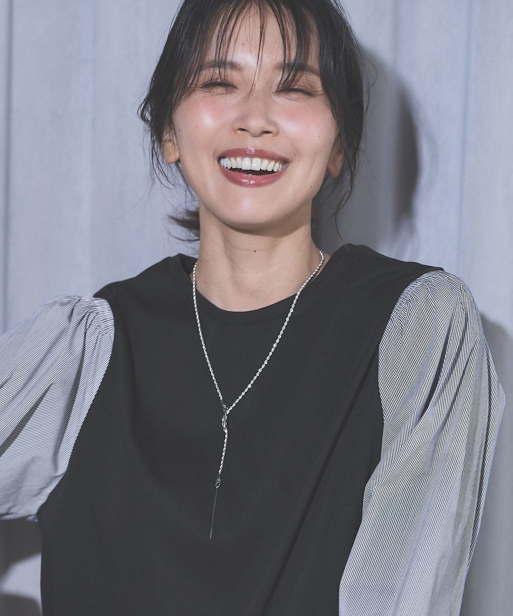 ANY 【長さ調節可能】ノットリングネックレス 